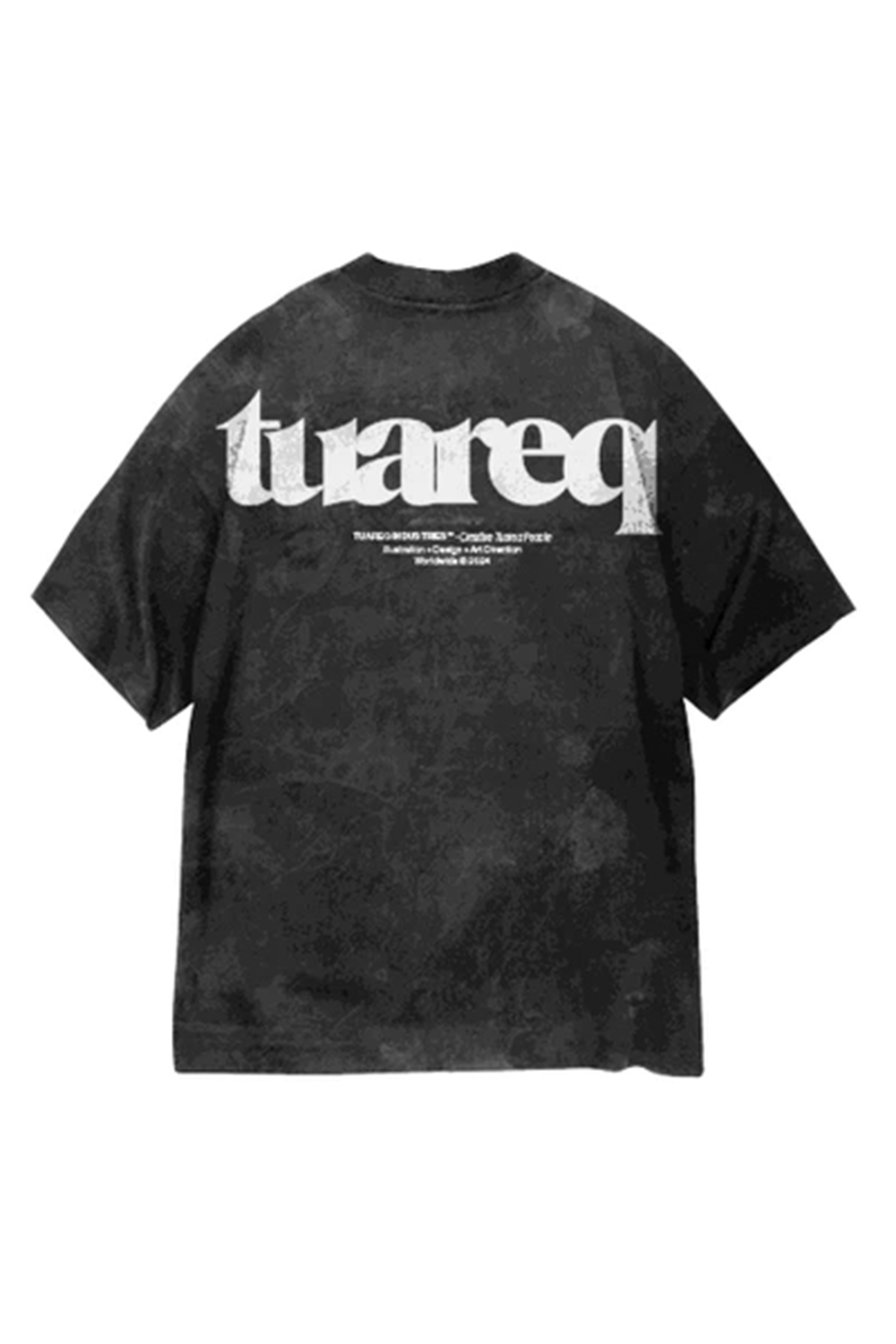 REMERA OVERSIZED [ HELVETICA ] WASHED