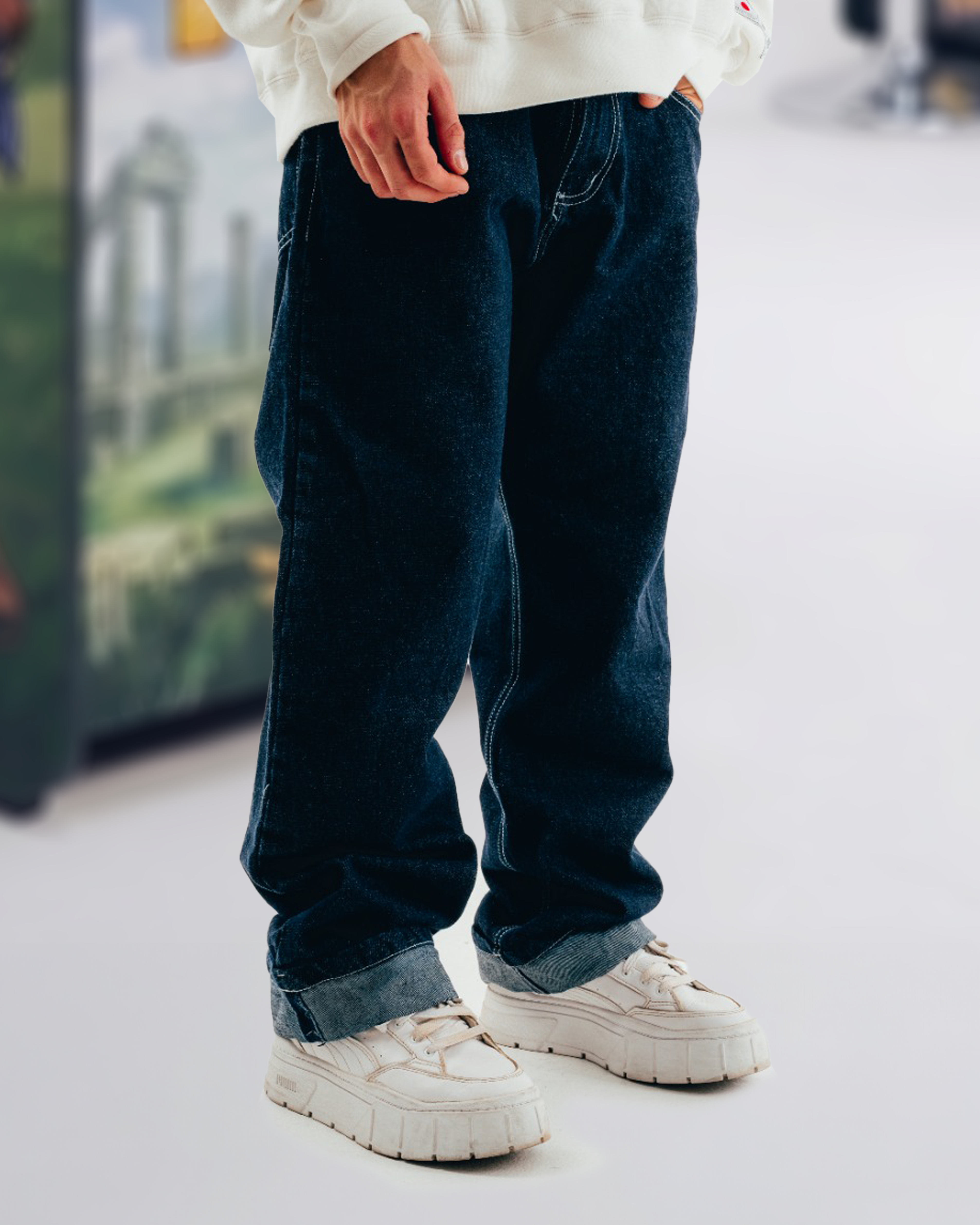 JEAN WIDE [ NINTENDO ] TOTAL BLUE