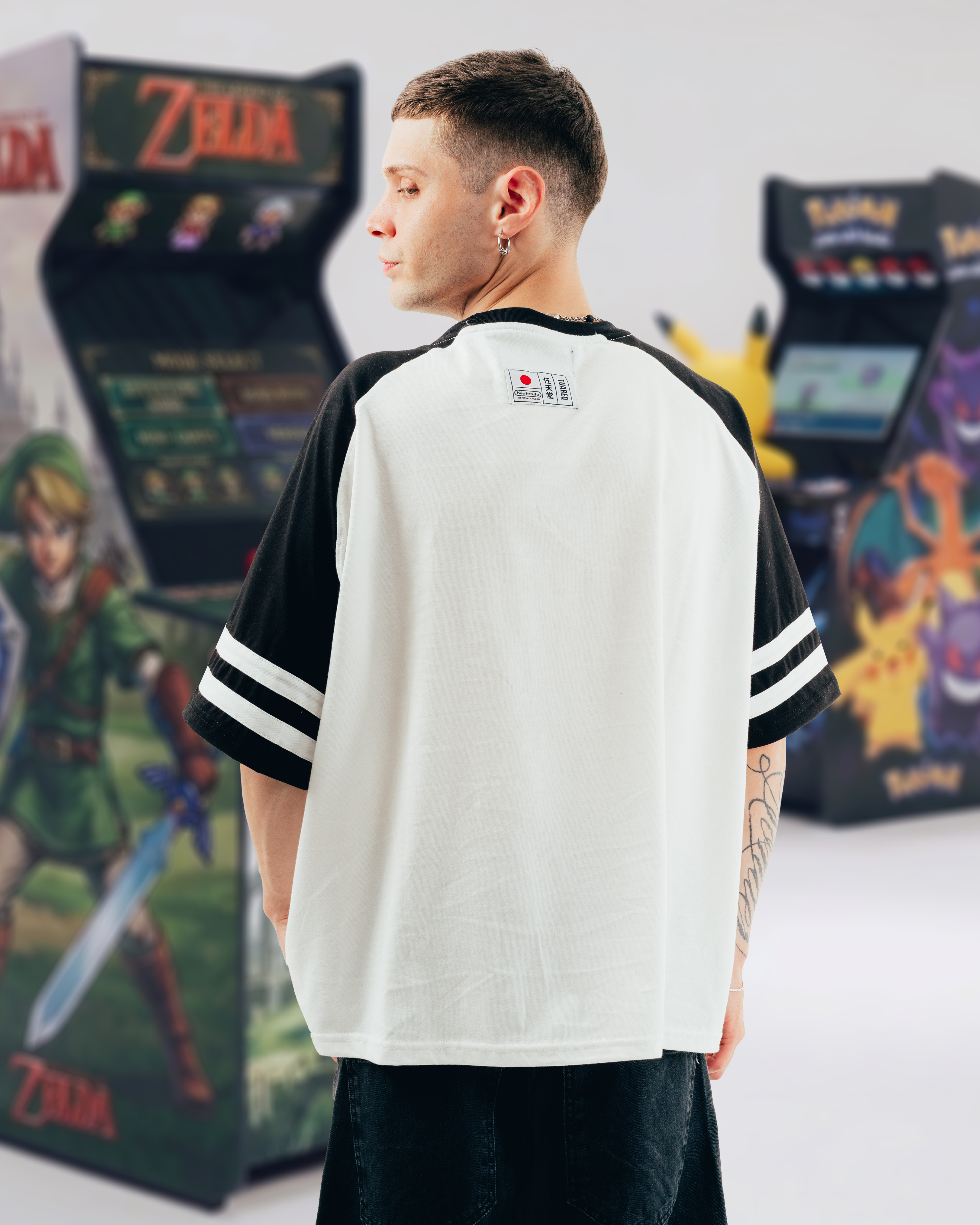 REMERA OVERSIZED [ NINTENDO ] RANGLAN