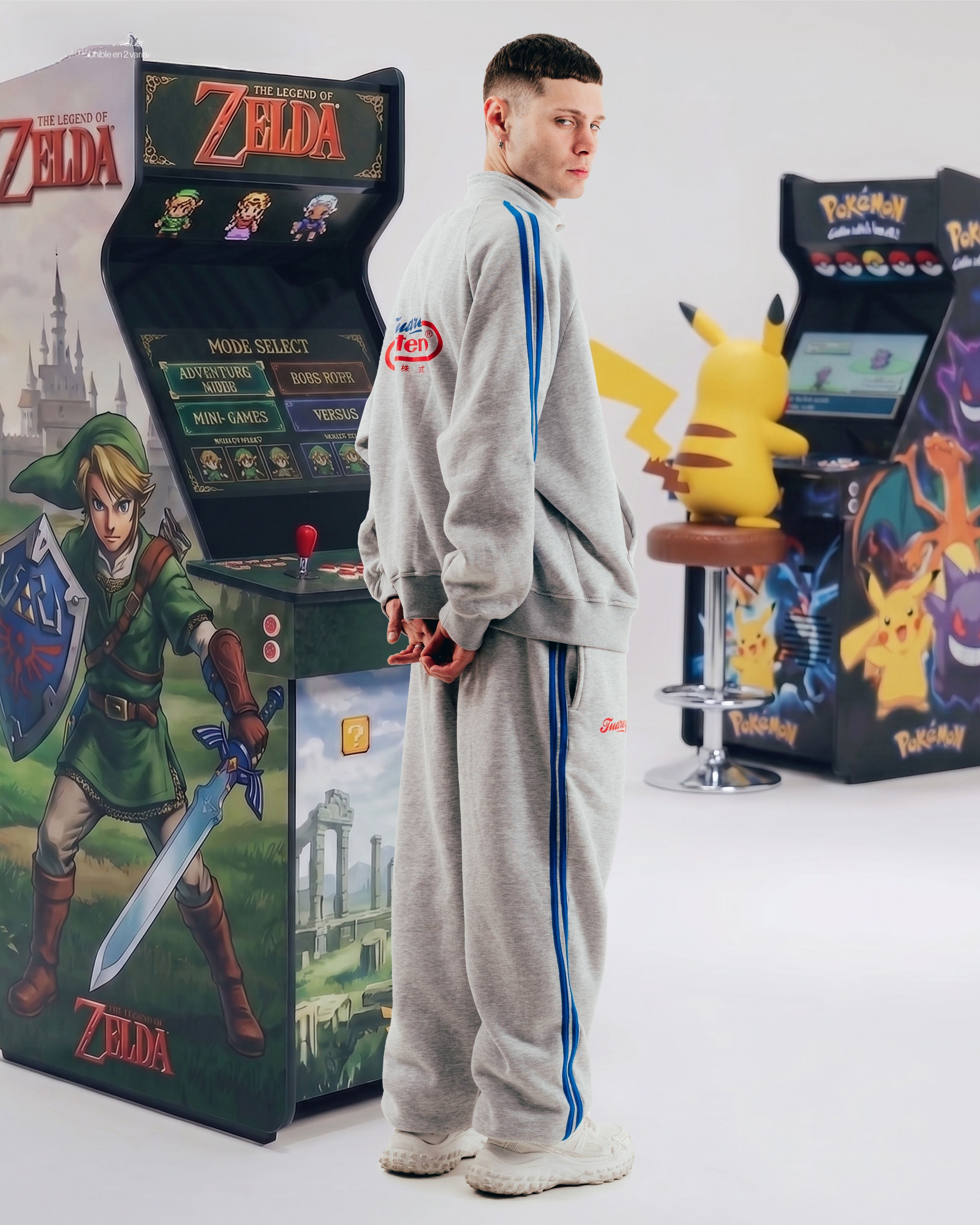 SET DE INVIERNO [ NINTENDO ] CLUB GREY