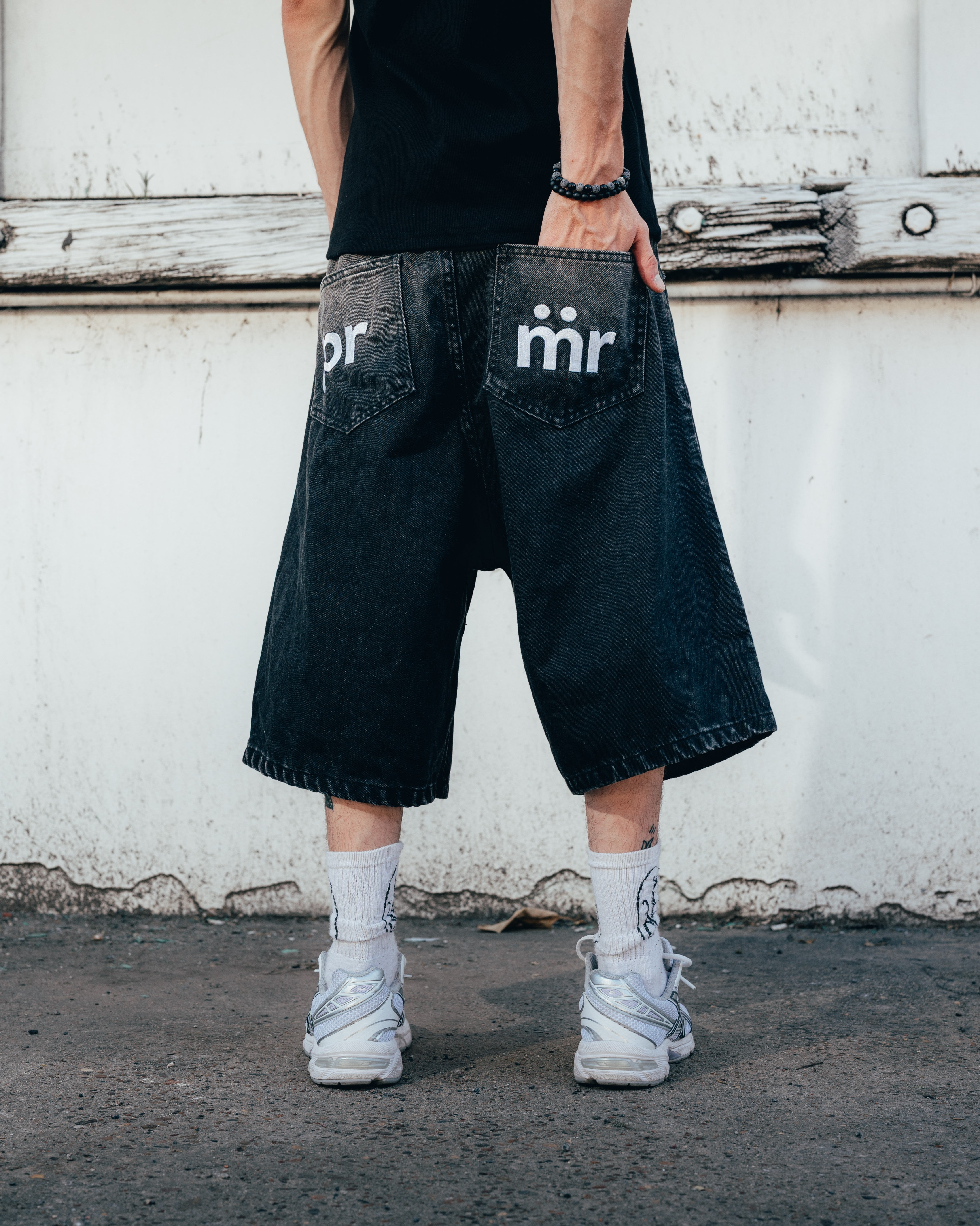 BERMUDA JEAN [ PRIMARI ] BLACK