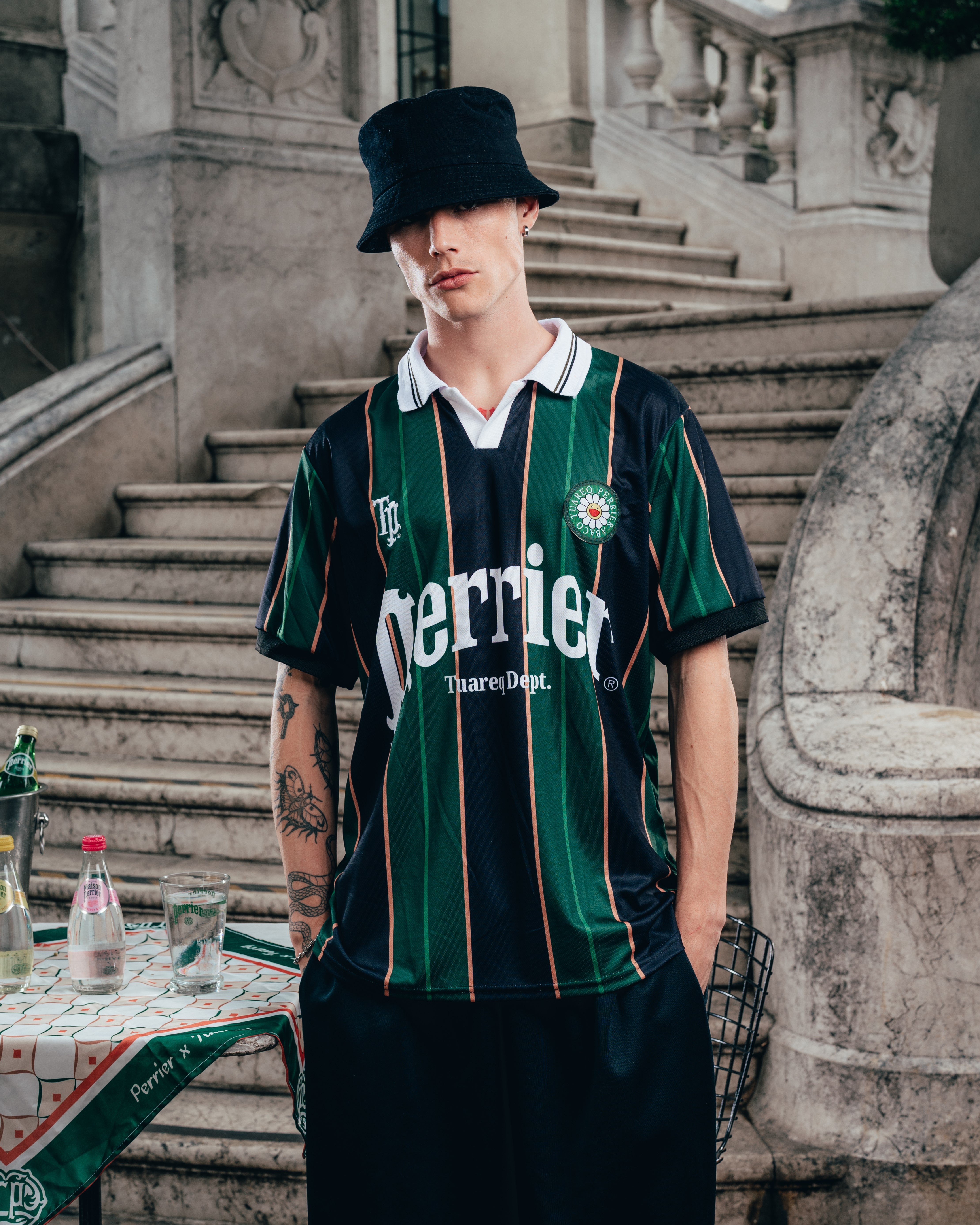 CAMISETA FUTBOL [ PERRIER ] VISITANTE