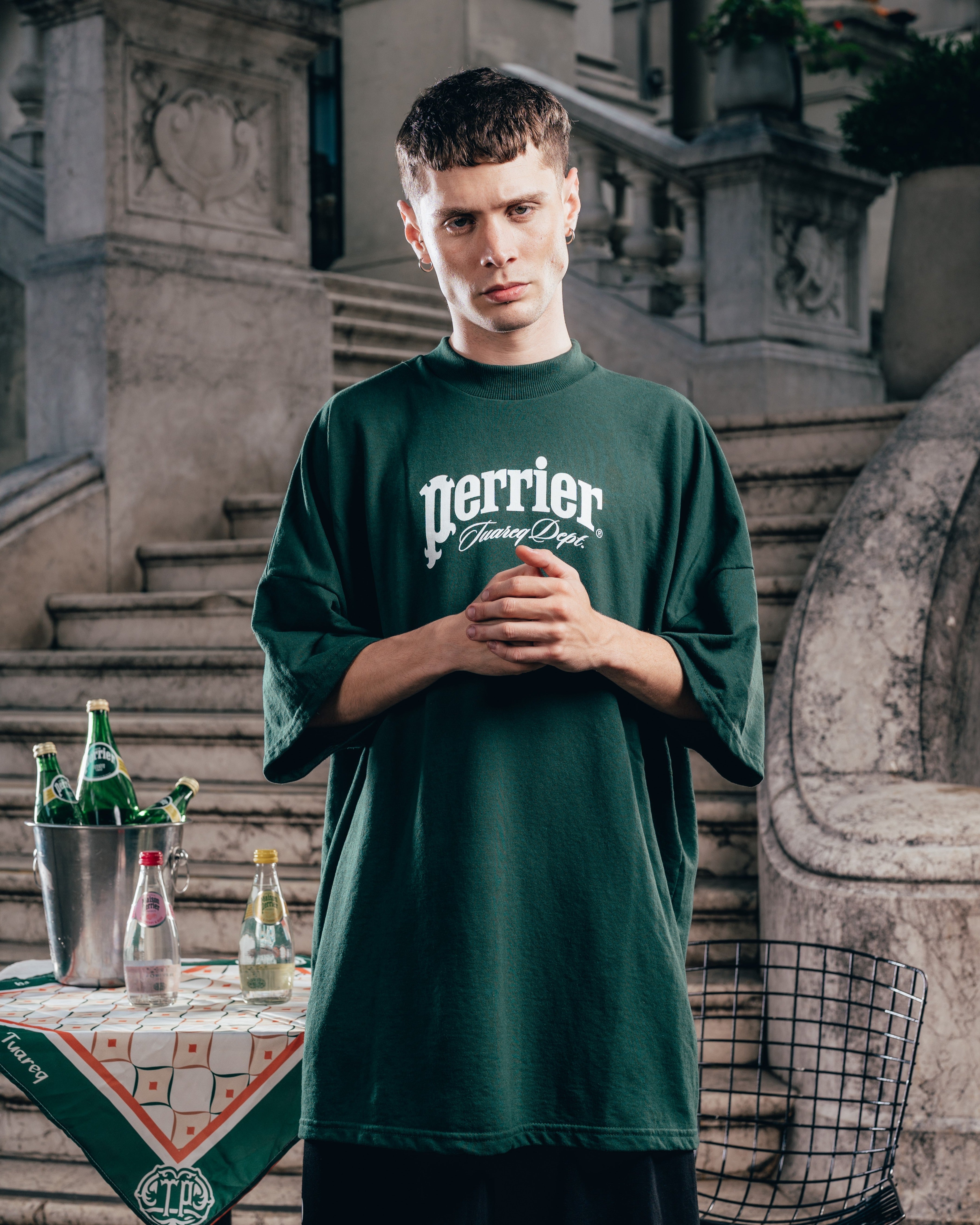 KIMONO RUSTICO [ PERRIER ] SIGNATURE GREEN