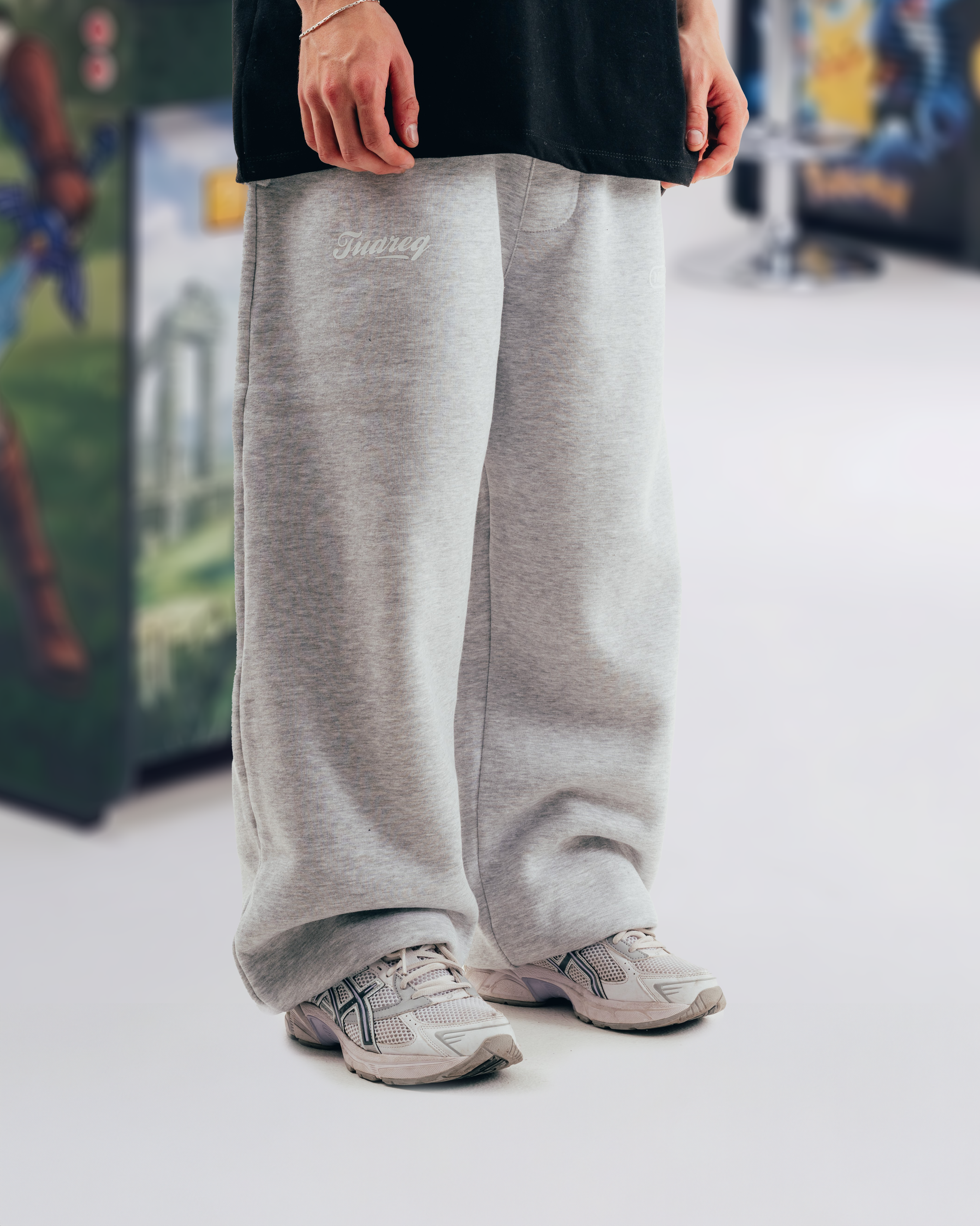 JOGGER FRIZADO [ NINTENDO ] CLUB GREY