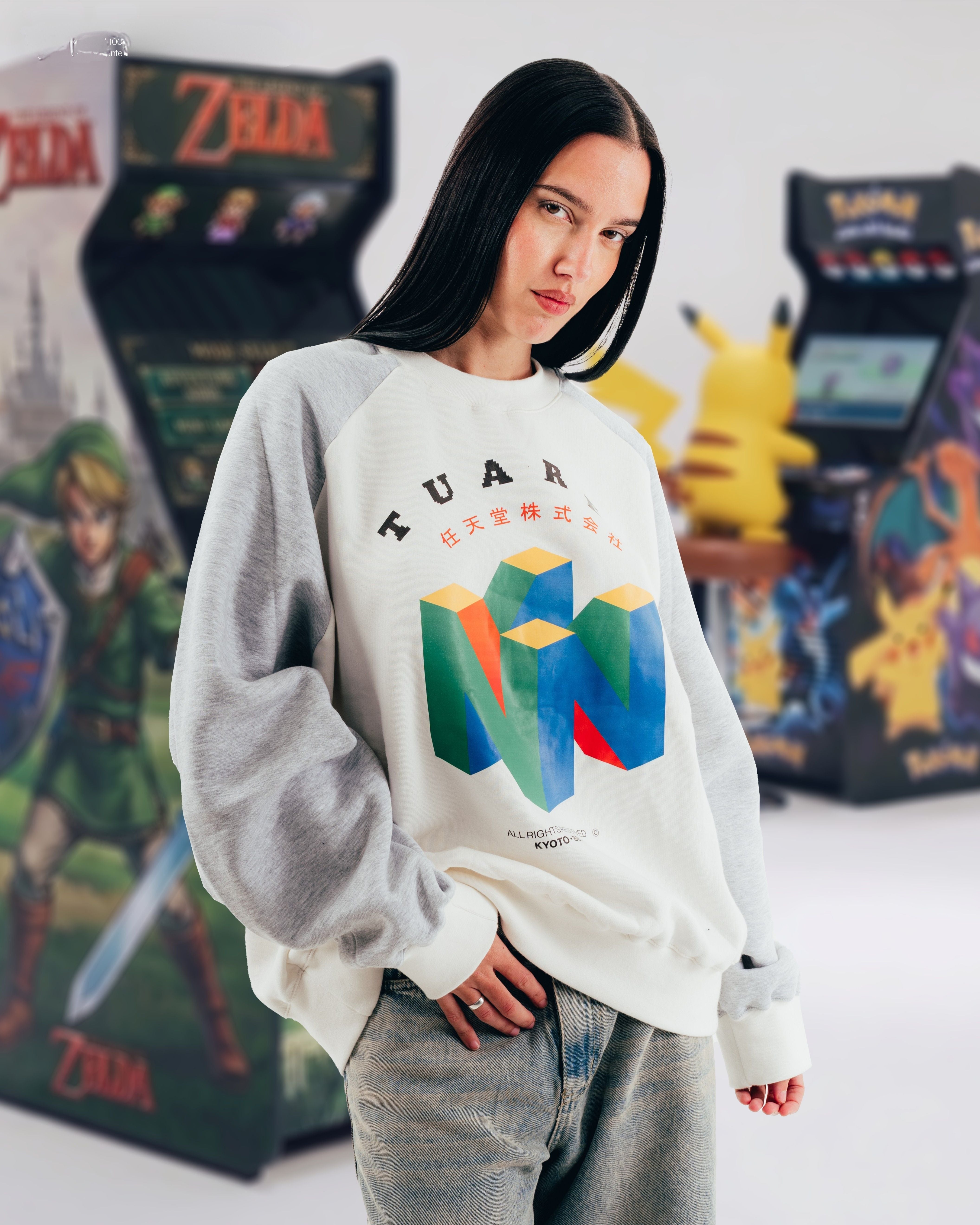 CREWNECK [ NINTENDO ] RANGLAN 64
