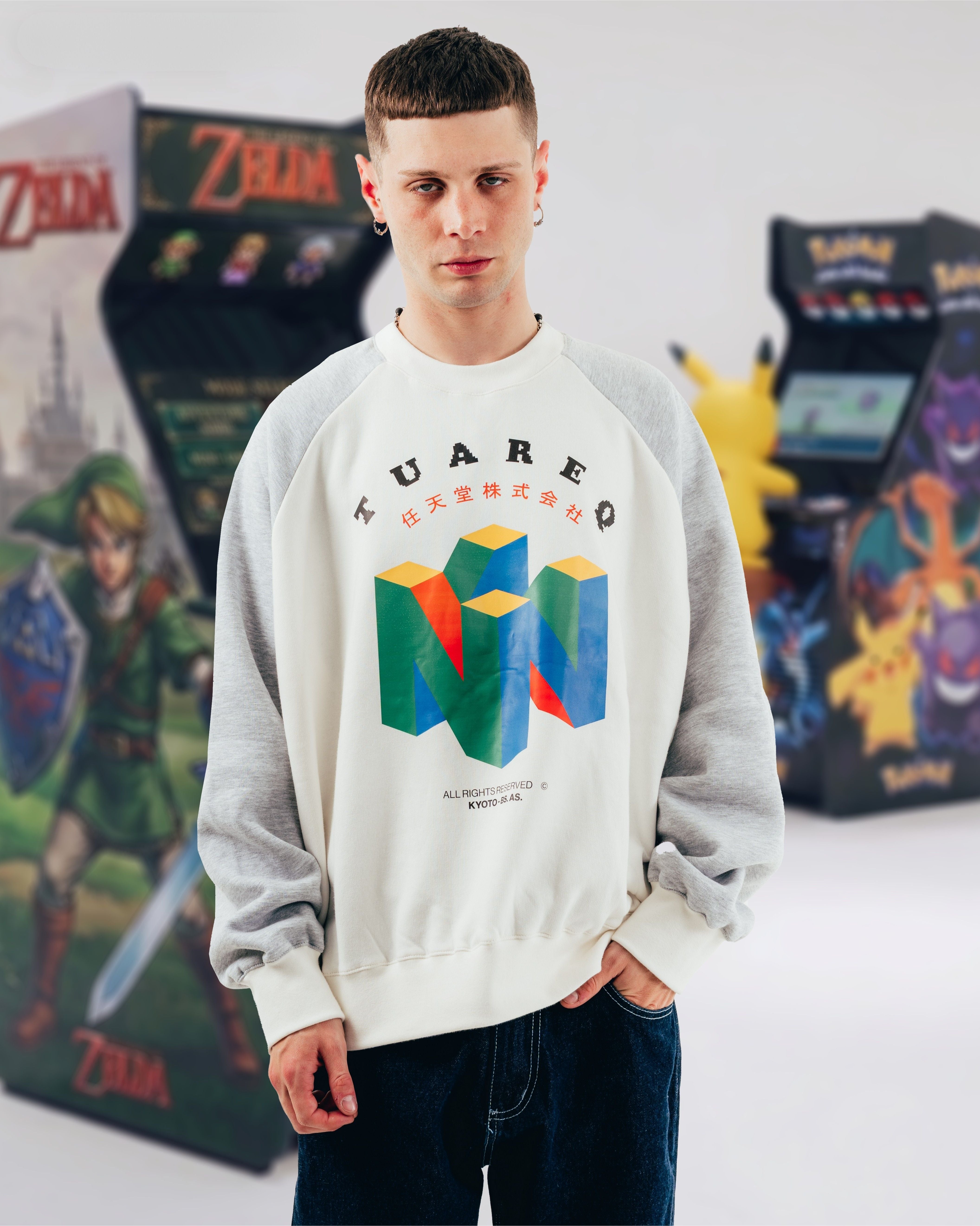 CREWNECK [ NINTENDO ] RANGLAN 64