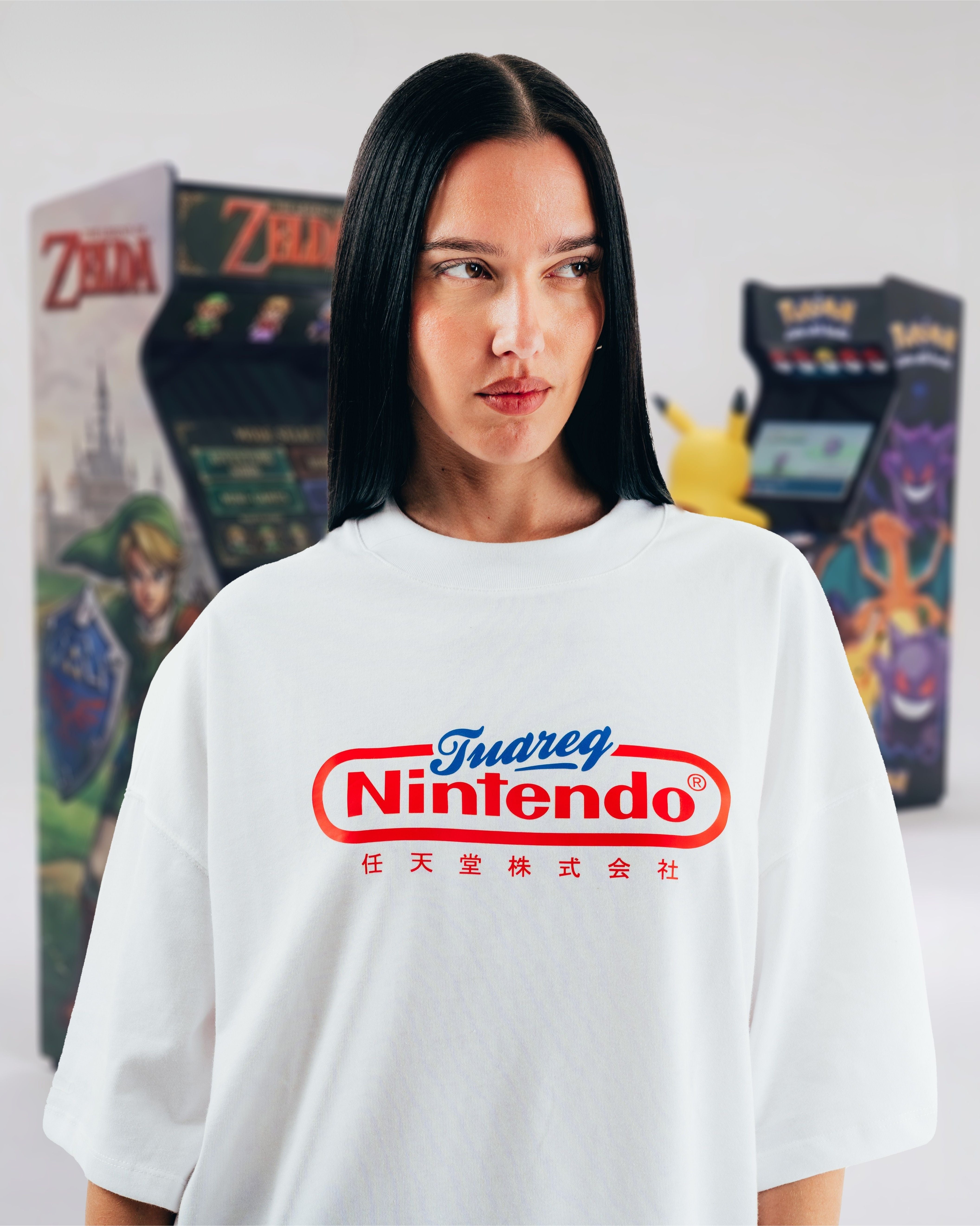 REMERA OVERSIZED [ NINTENDO ] CLUB CRUDO