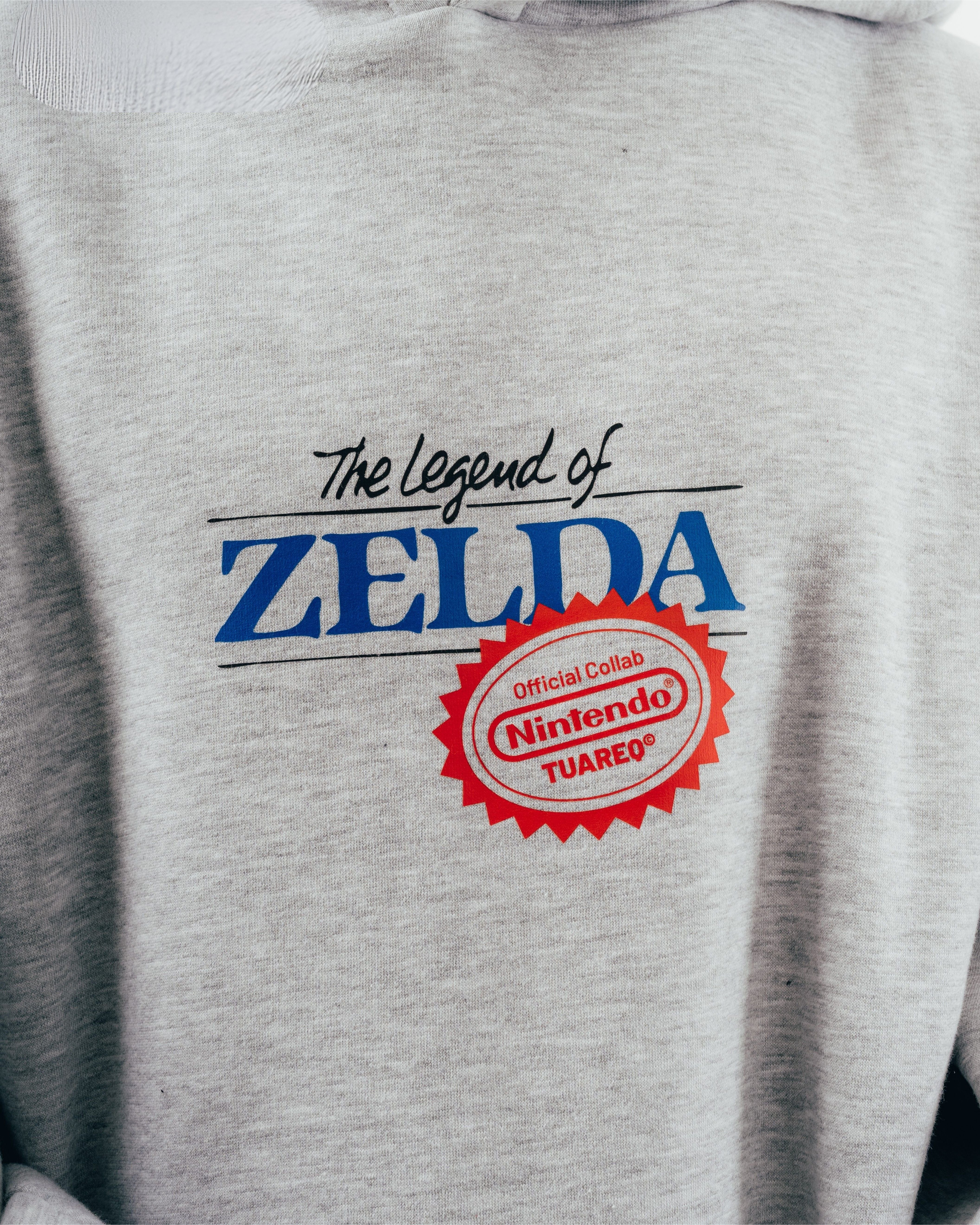 HOODIE [ NINTENDO ] ZELDA MELANGE GREY