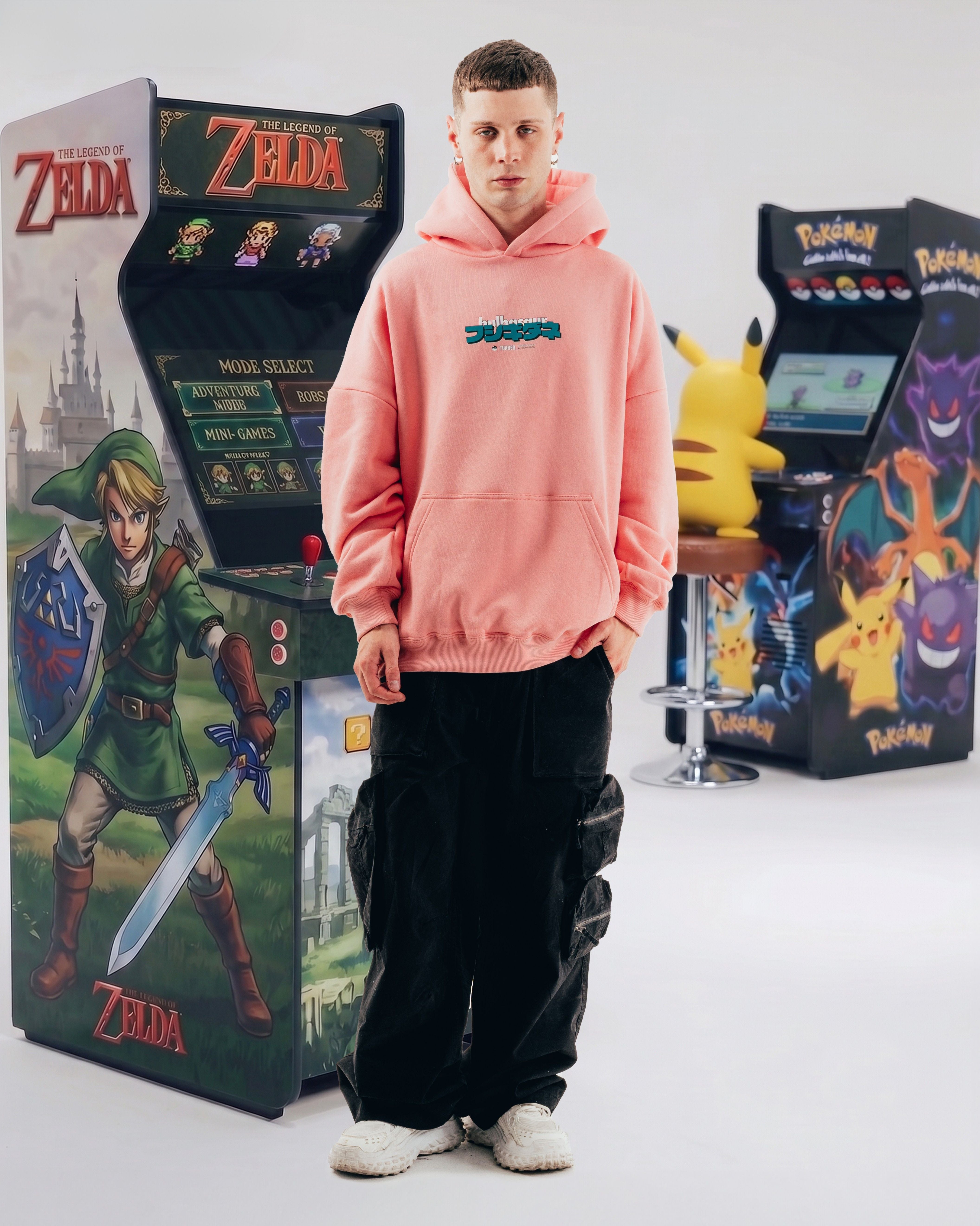 HOODIE [ NINTENDO ] BULBASAUR PINK