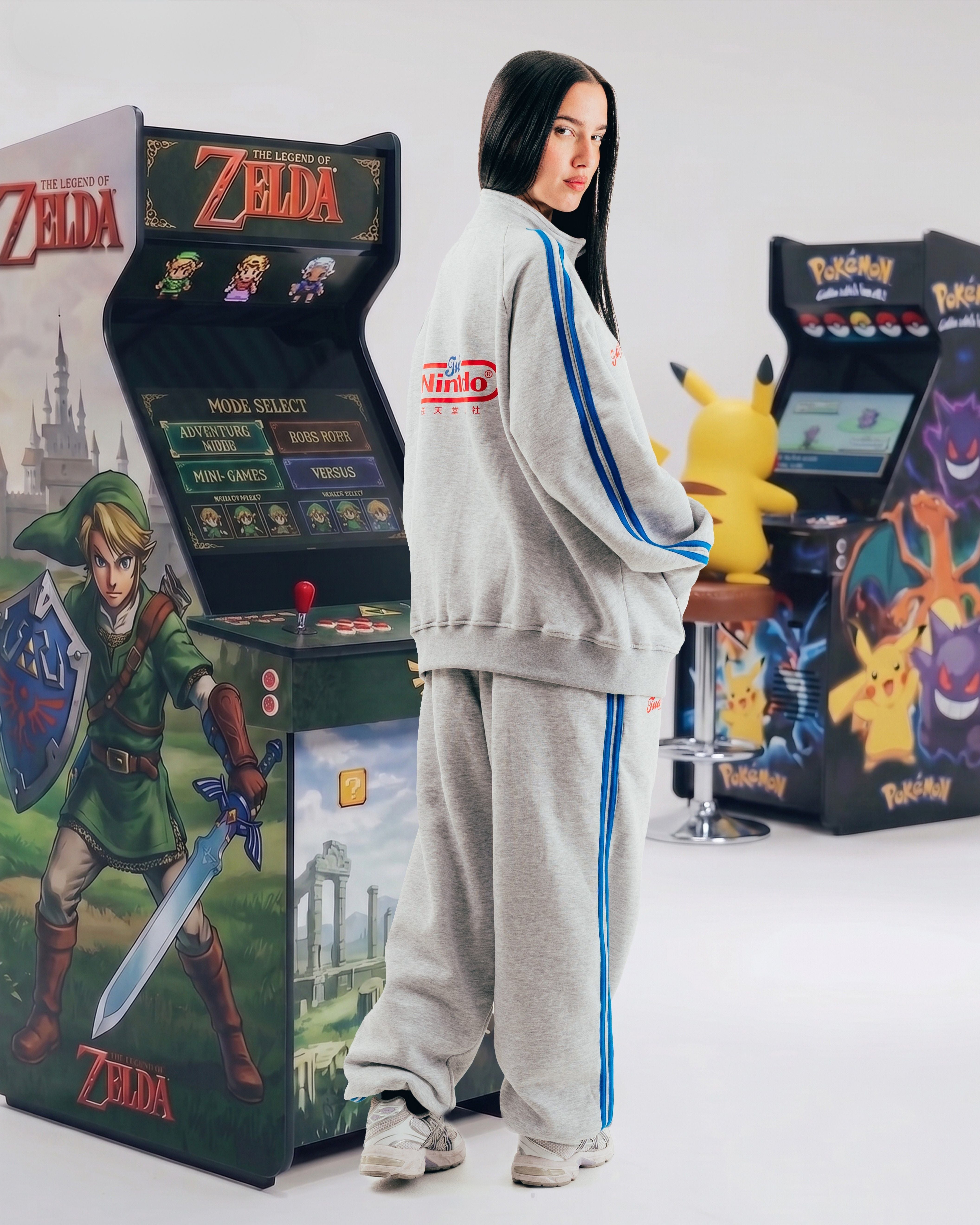 SET DE INVIERNO [ NINTENDO ] CLUB GREY