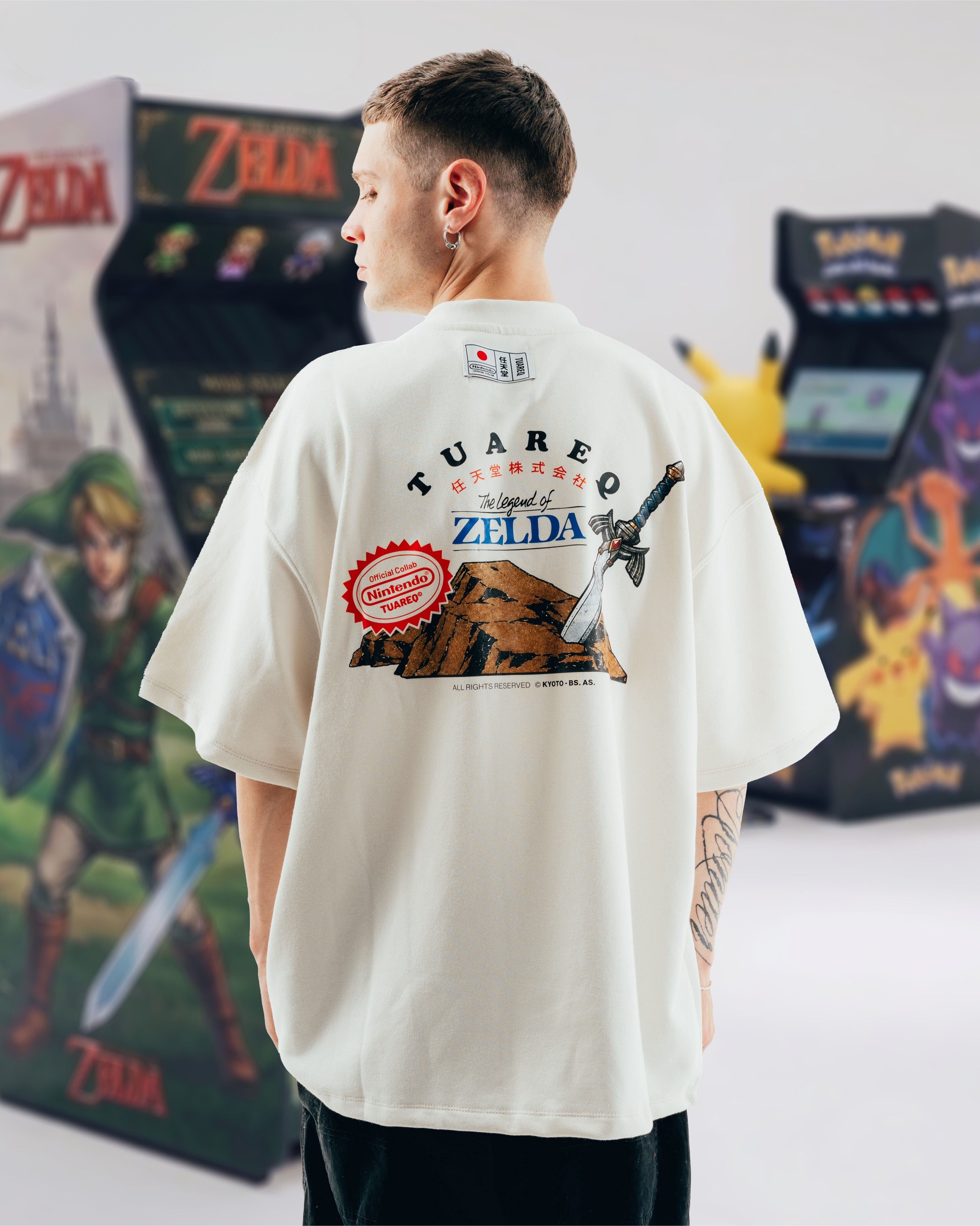 KIMONO OVERSIZED [ NINTENDO ] ZELDA ICE