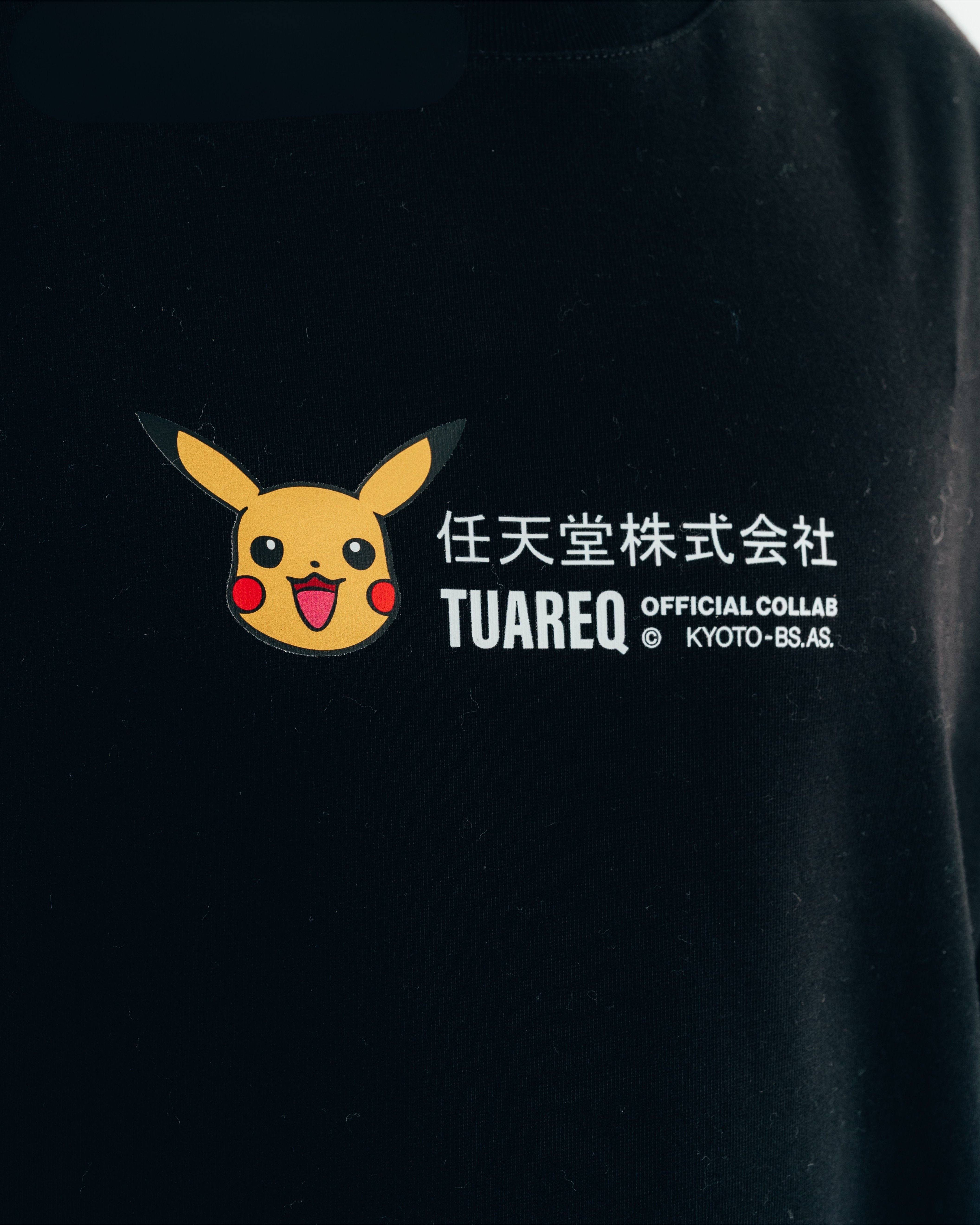 REMERA OVERSIZED [ NINTENDO ] PIKACHU BLACK