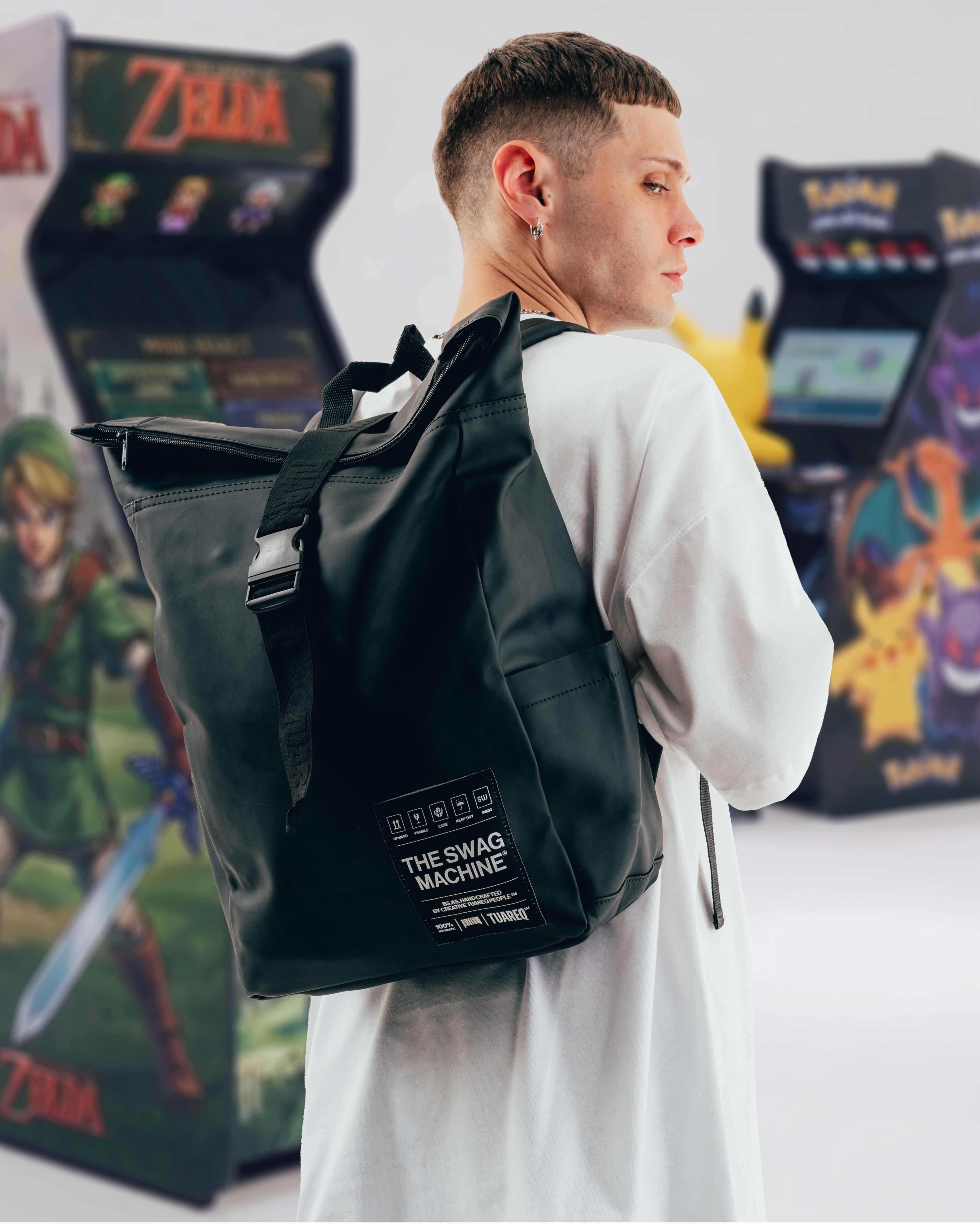 MOCHILA [ NINTENDO ] BLACK