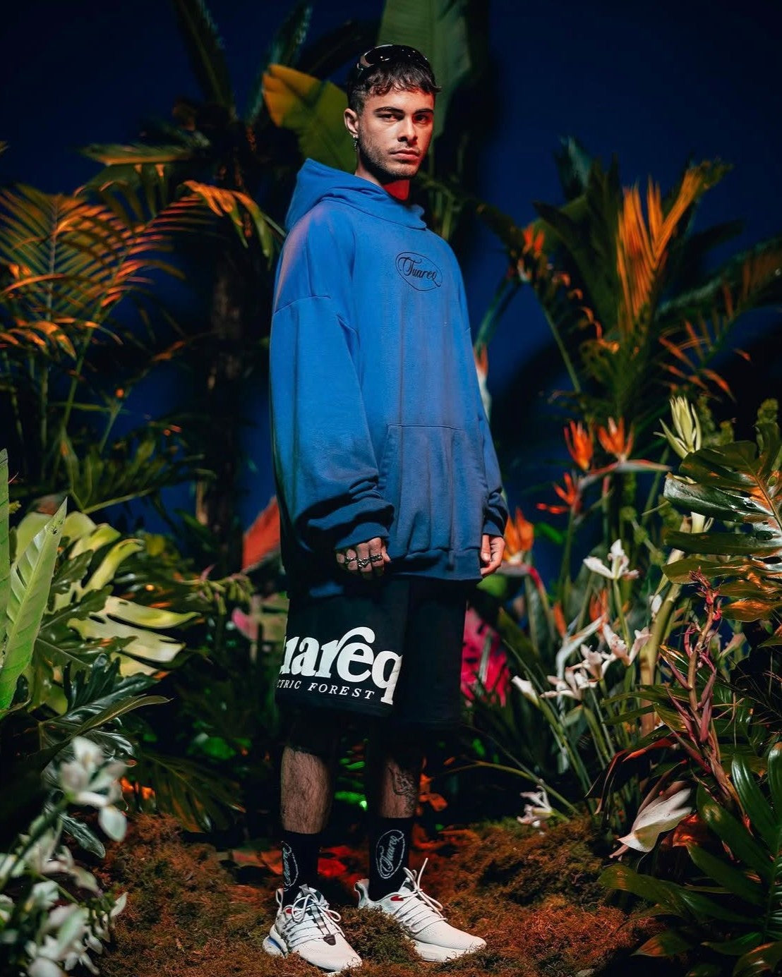 HOODIE MEGAOVERSIZED [ EGIPTO ] BLUE