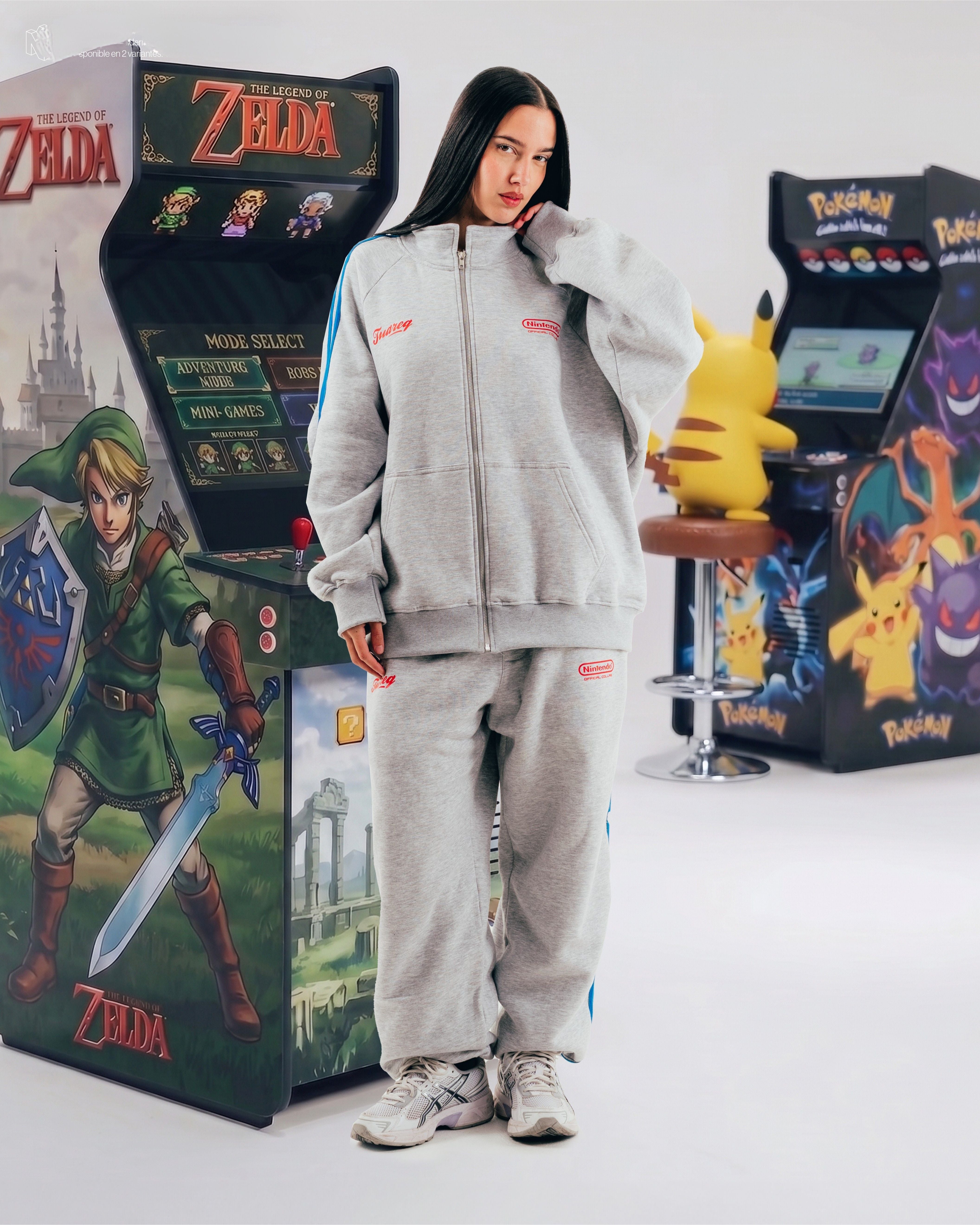 SET DE INVIERNO [ NINTENDO ] CLUB GREY