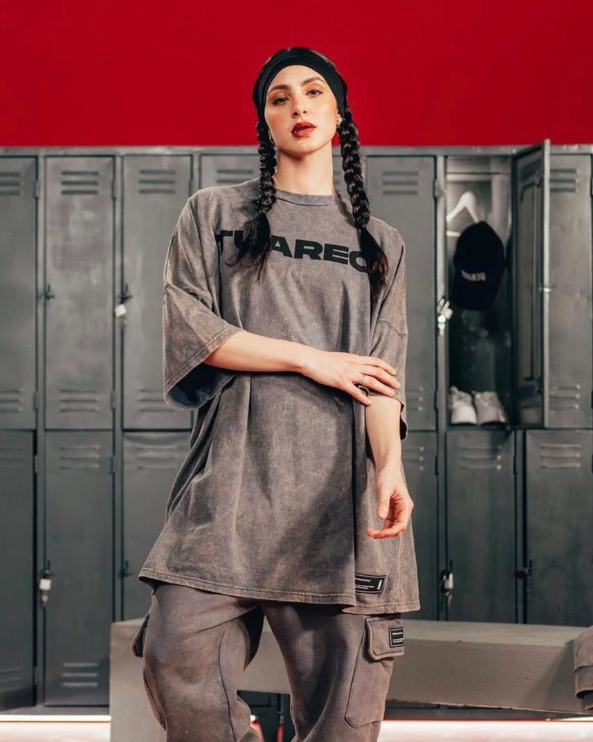 REMERA OVERSIZED [ EGIPTO ] ISOLOGO WASHED