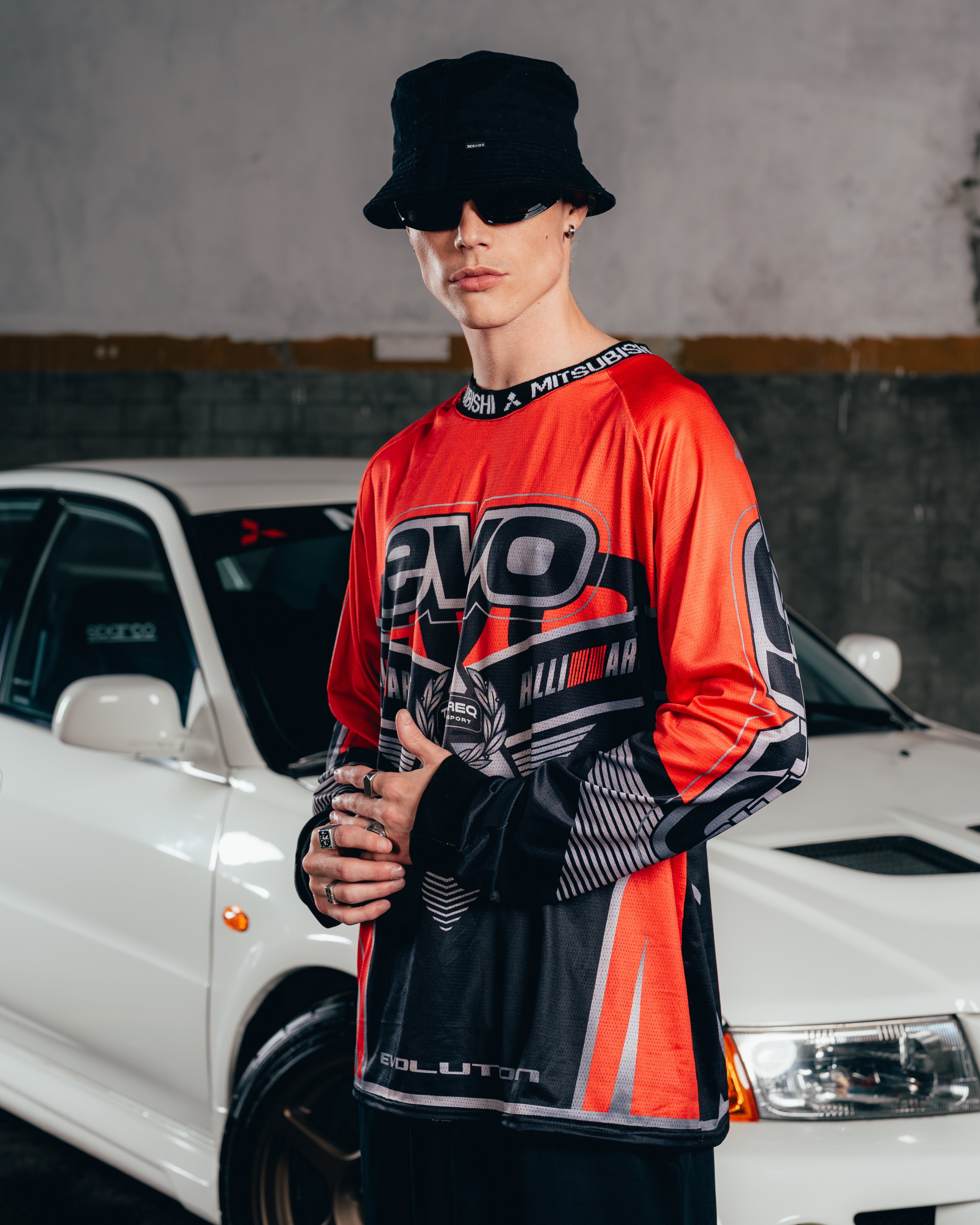 CAMISETA MOTOCROSS [ MITSUBISHI ] EVO