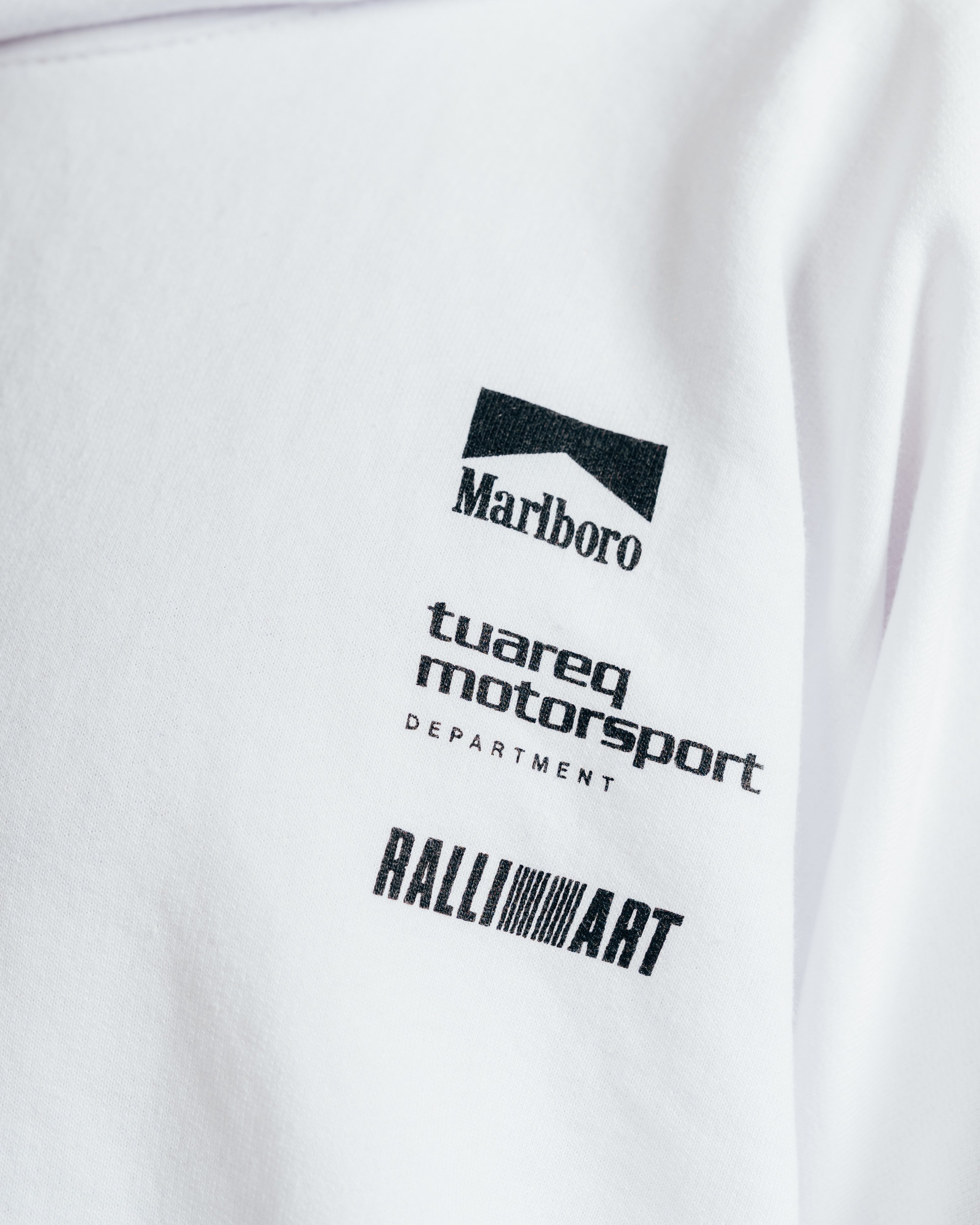 HOODIE OVERSIZED [ MITSUBISHI ] MOTORSPORT WHITE