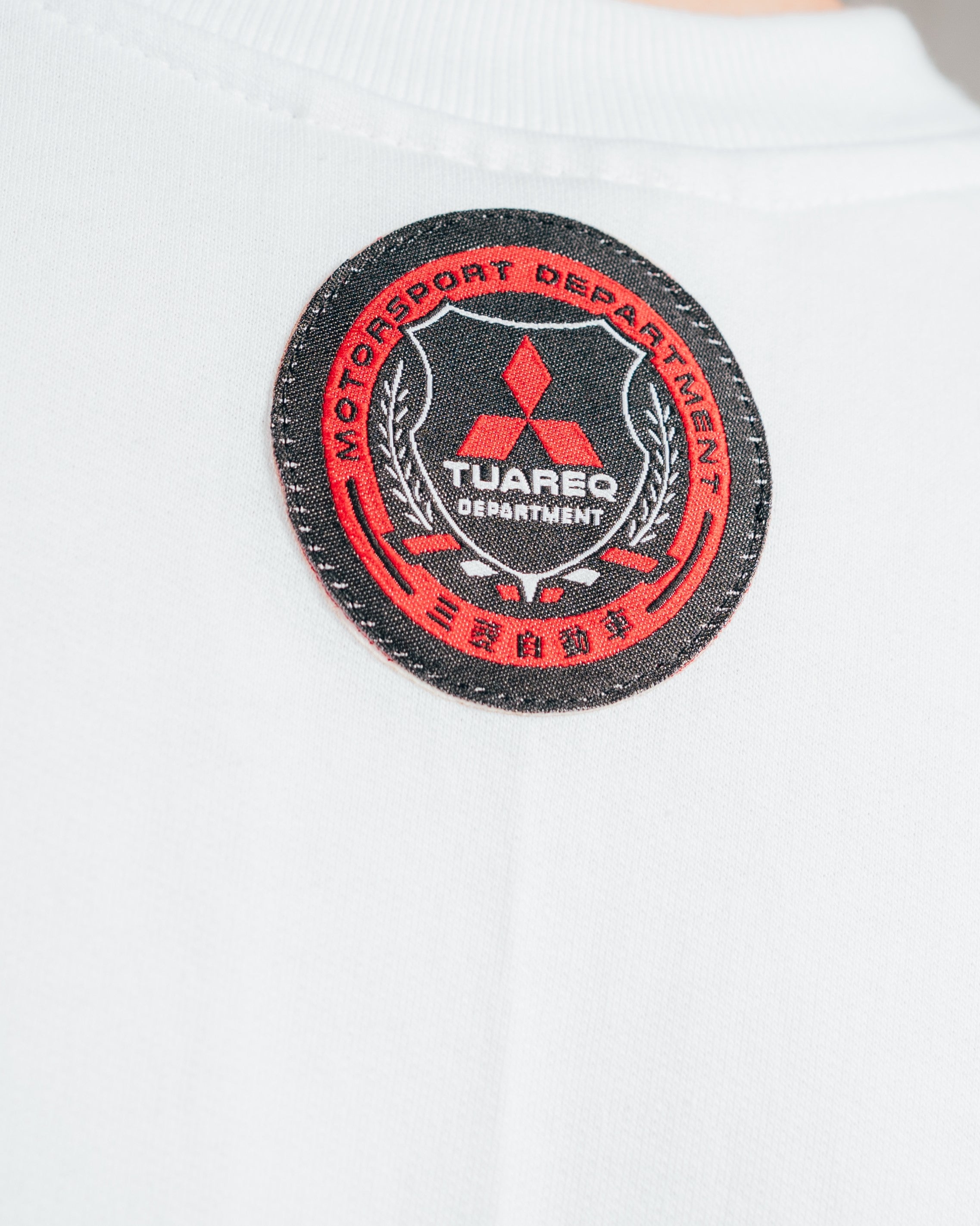 MUSCULOSA PESADA [ MITSUBISHI ] SHIELD WHITE