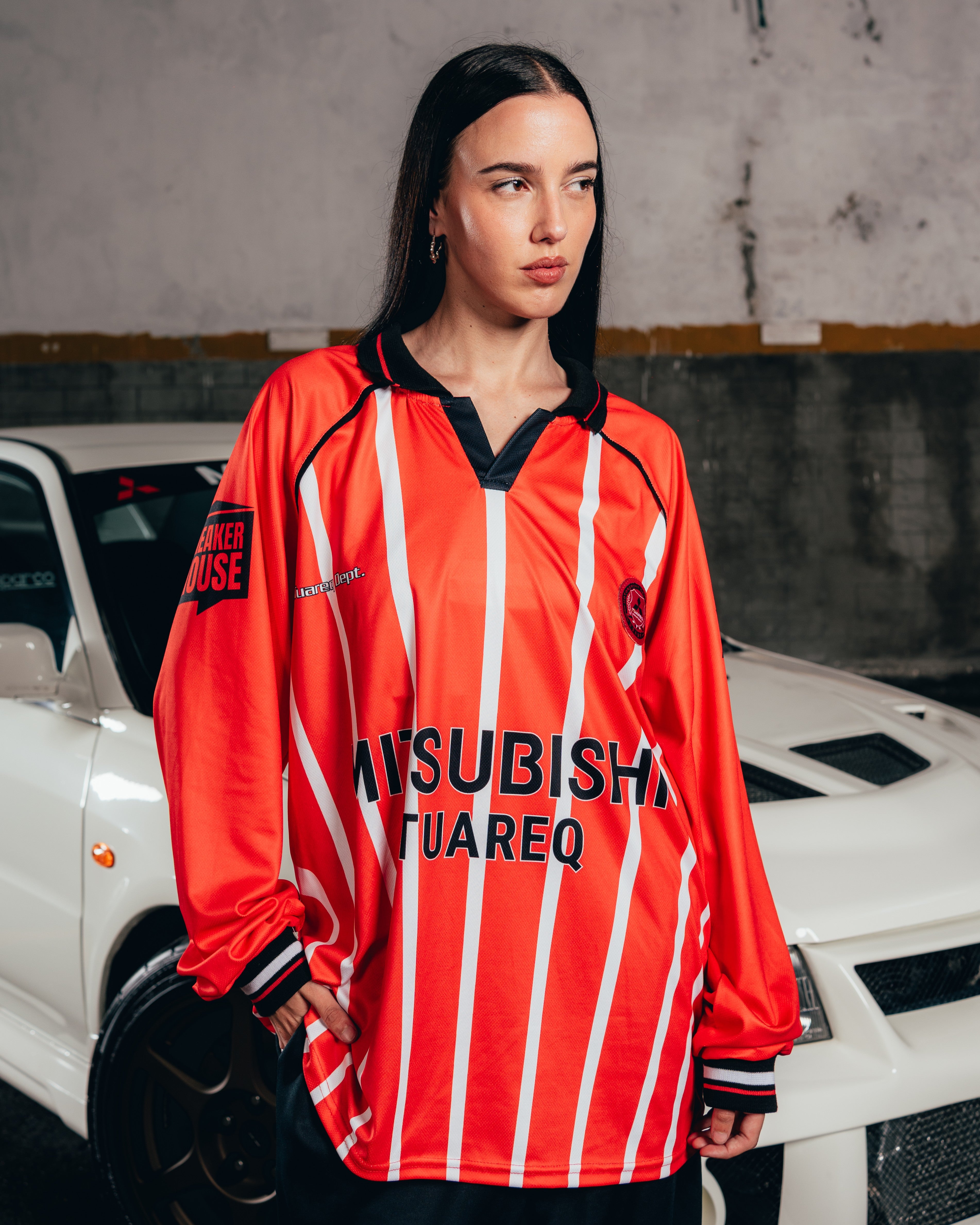 CAMISETA FUTBOL [ MITSUBISHI ] VISITANTE