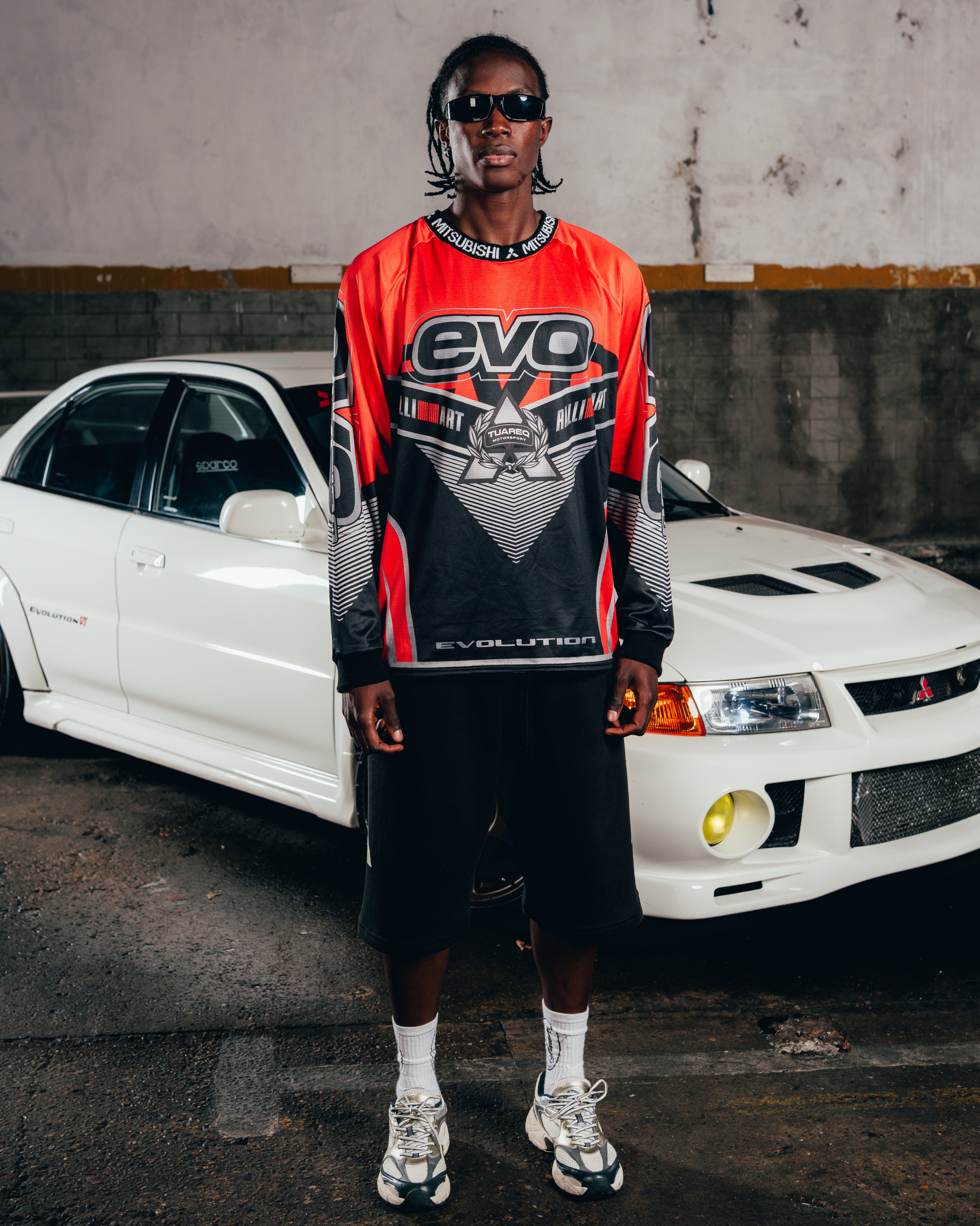 CAMISETA MOTOCROSS [ MITSUBISHI ] EVO