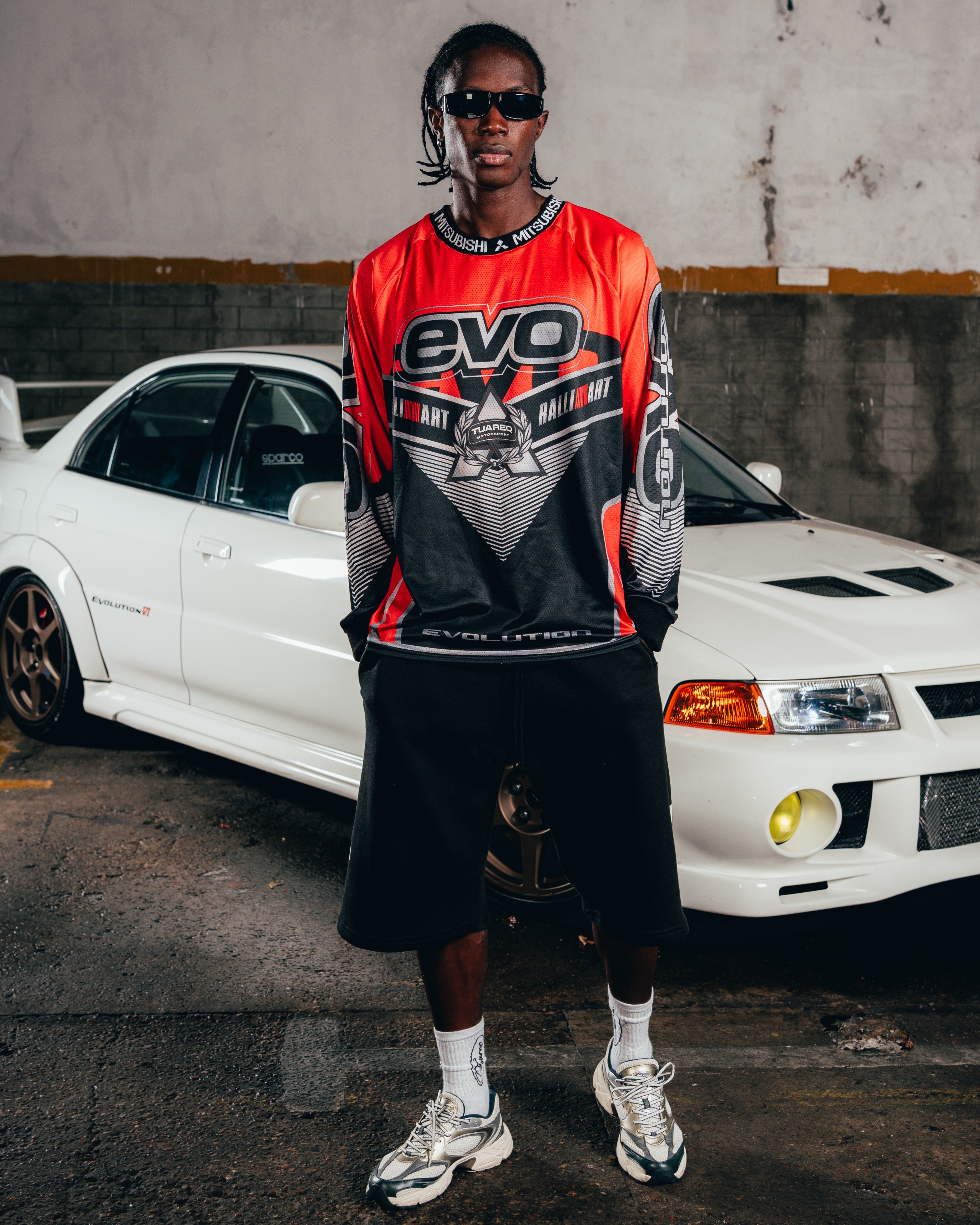 CAMISETA MOTOCROSS [ MITSUBISHI ] EVO