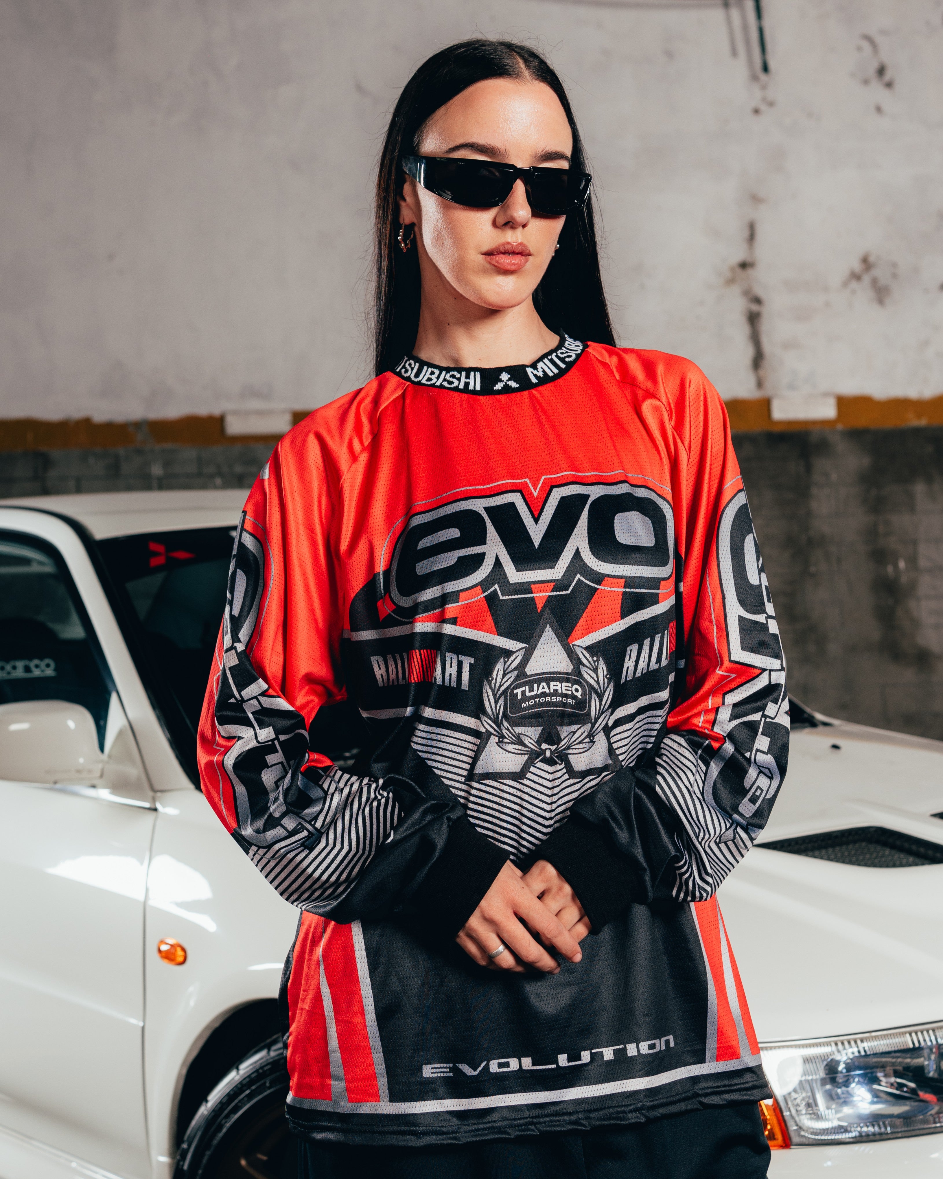 CAMISETA MOTOCROSS [ MITSUBISHI ] EVO