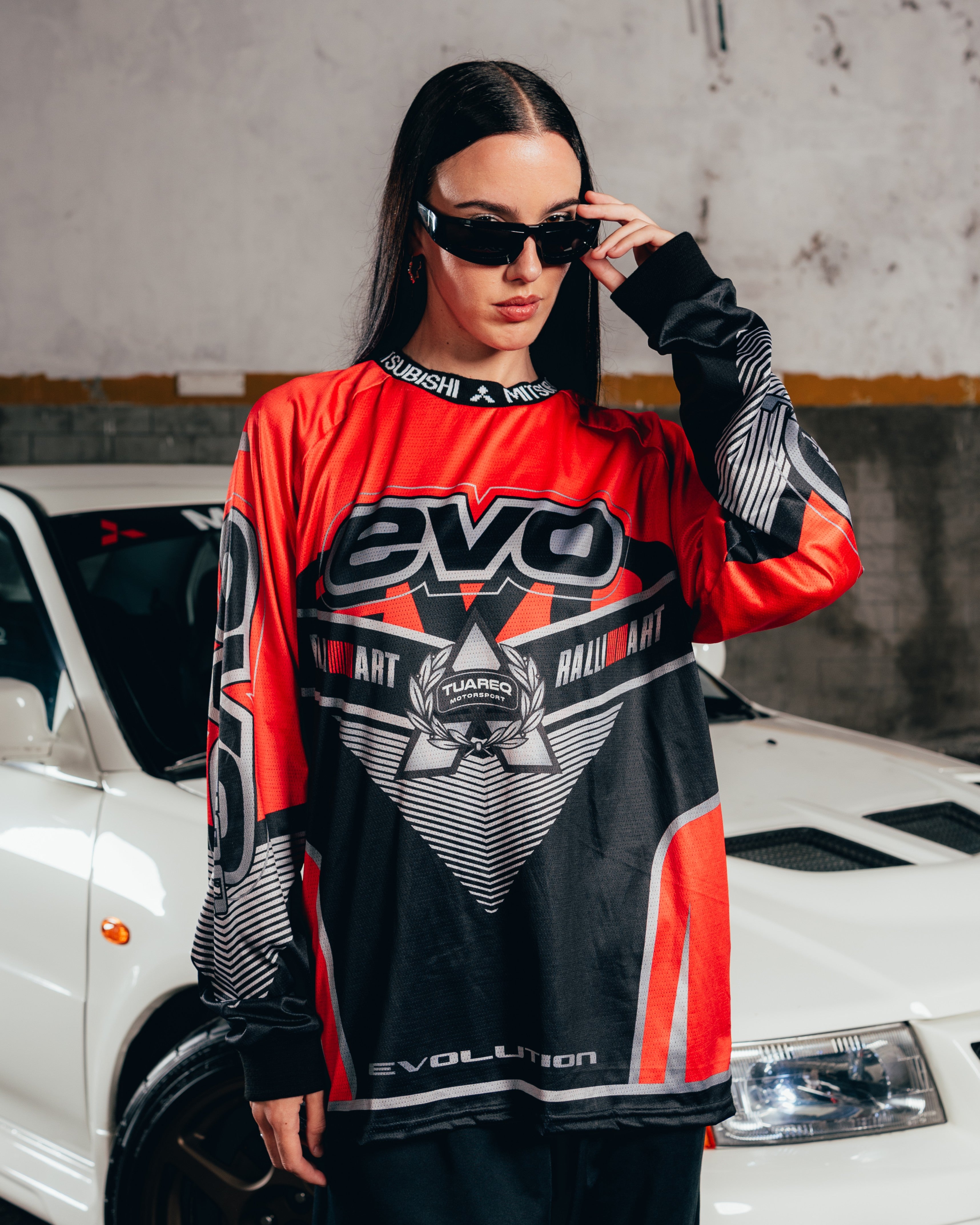 CAMISETA MOTOCROSS [ MITSUBISHI ] EVO