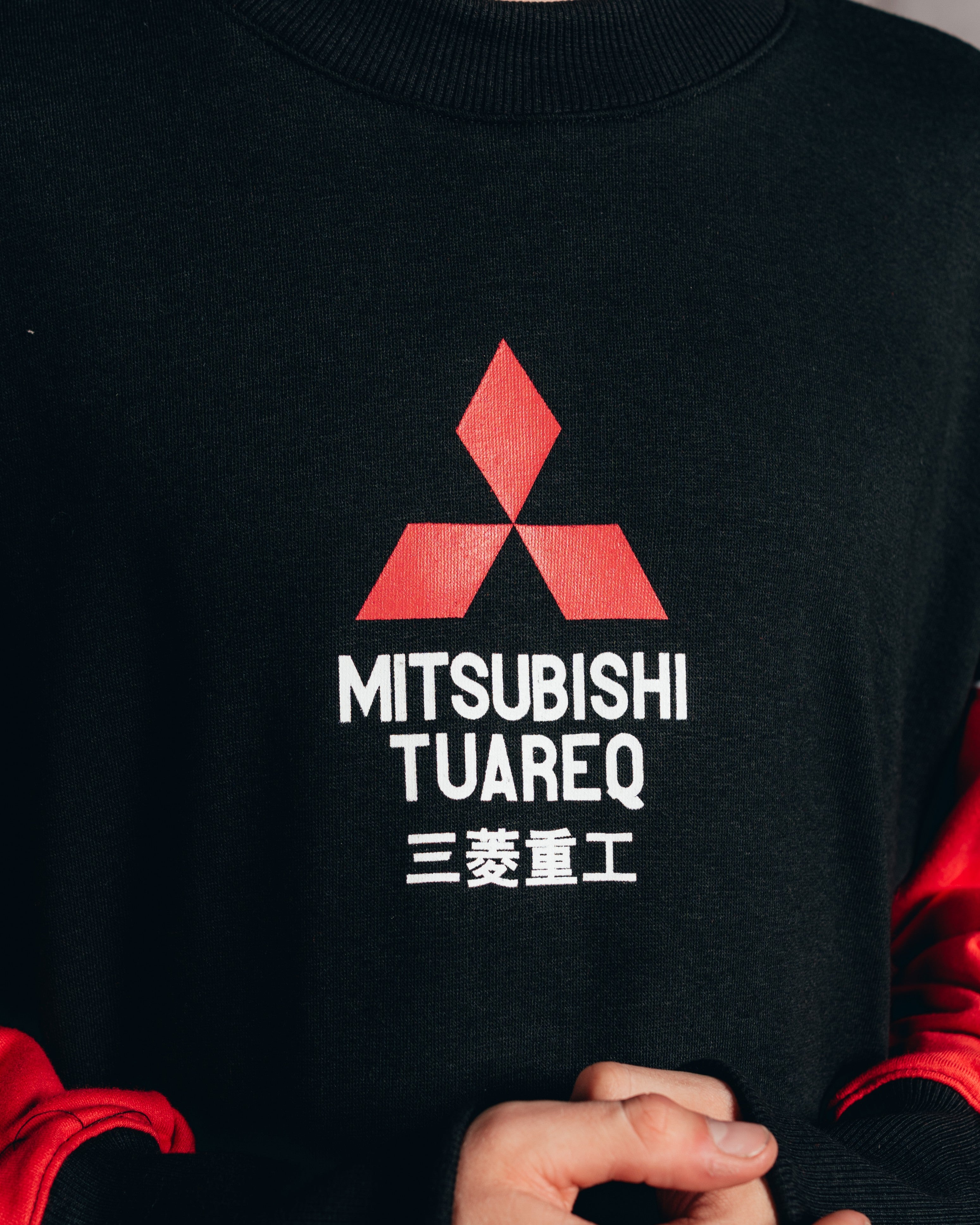 CREWNECK [ MITSUBISHI ] ECLIPSE BLACK