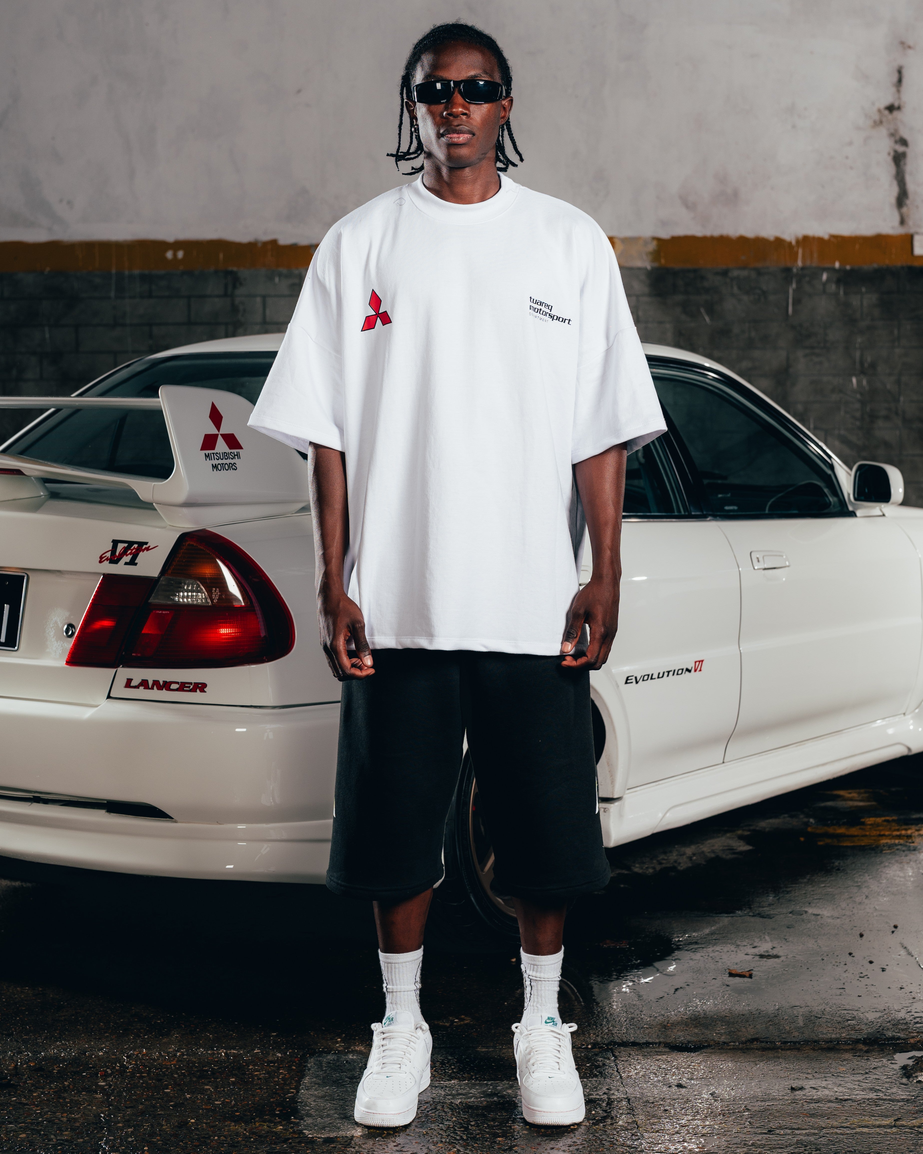 KIMONO RUSTICO [ MITSUBISHI ] LOGO WHITE