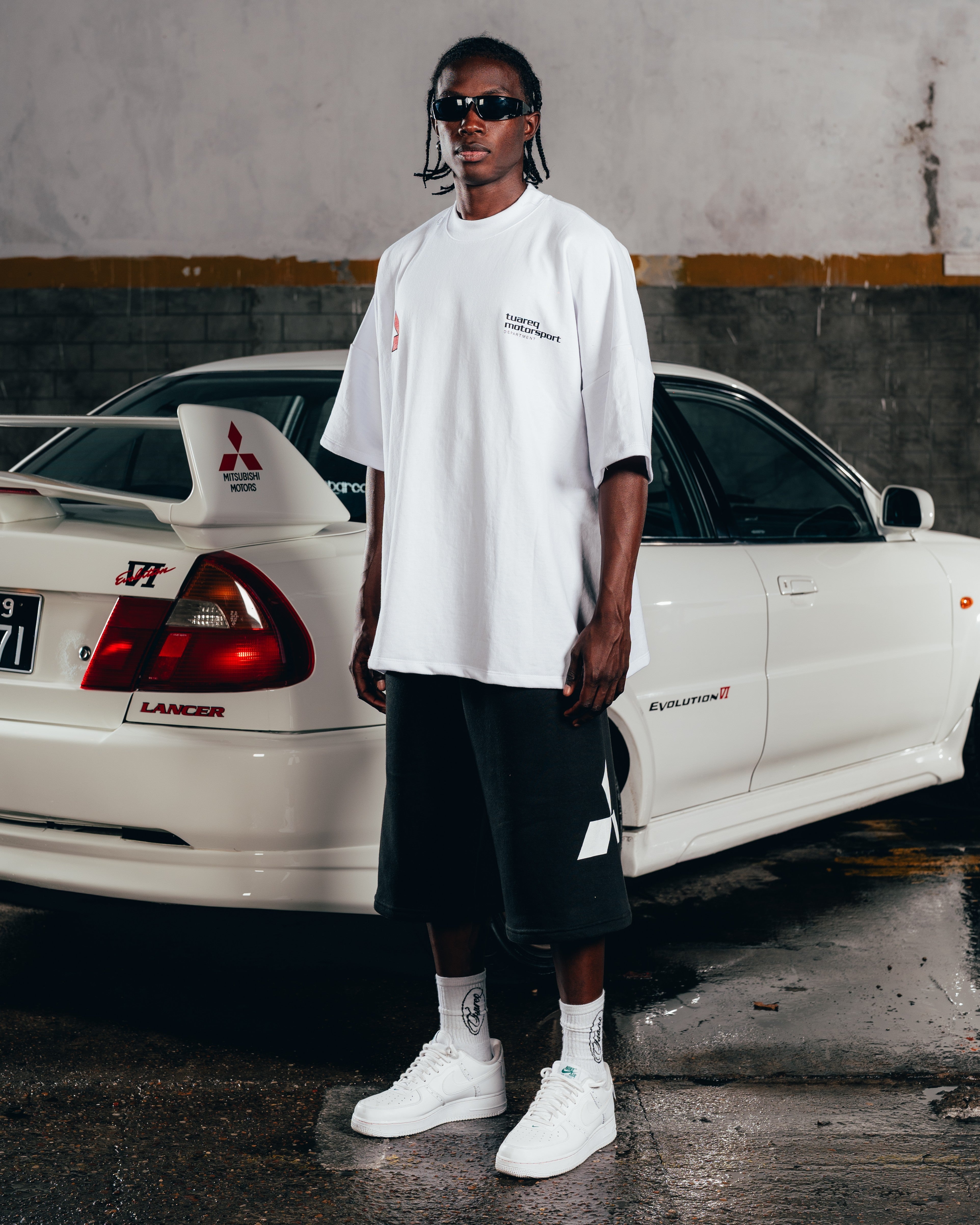 KIMONO RUSTICO [ MITSUBISHI ] LOGO WHITE
