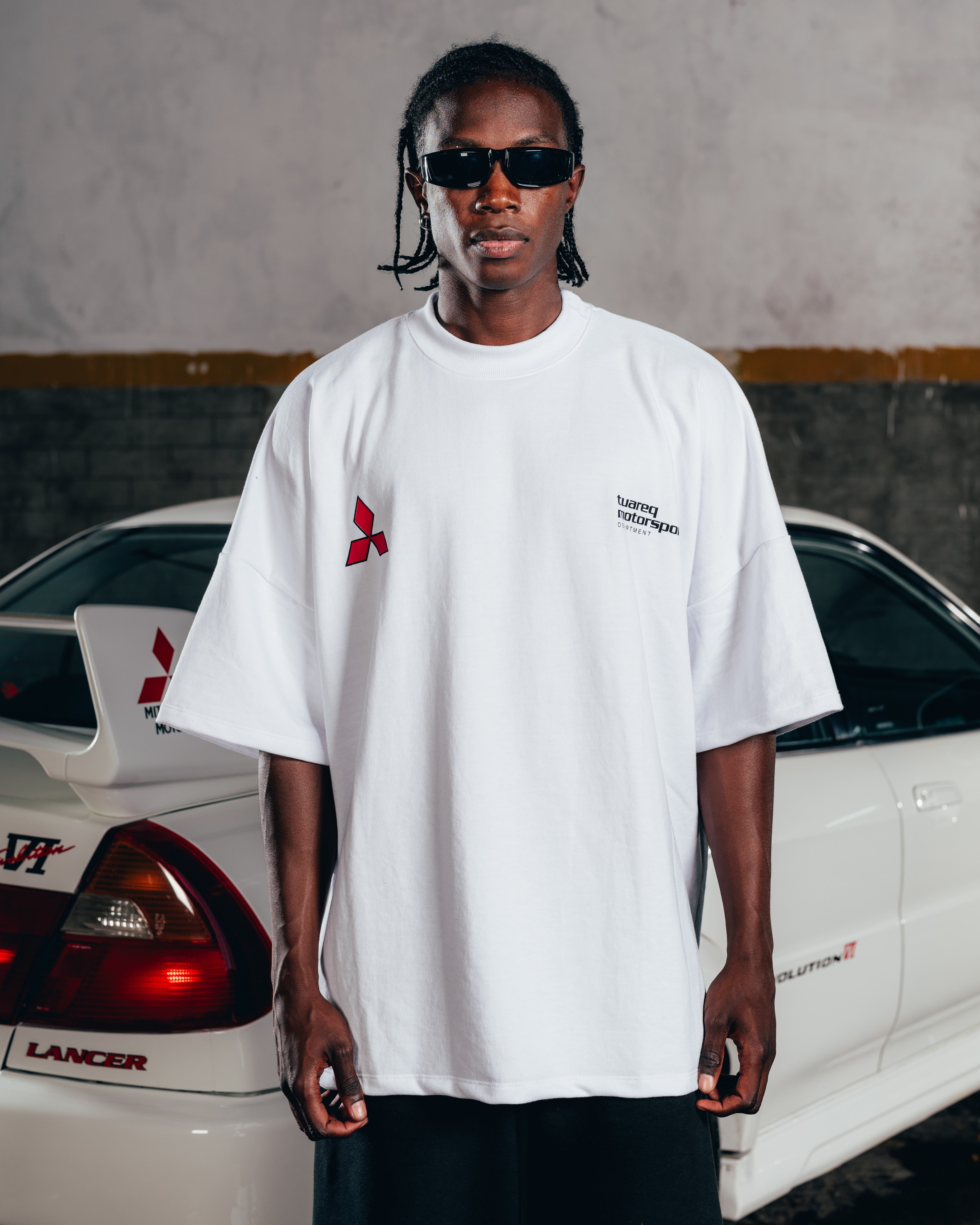 KIMONO RUSTICO [ MITSUBISHI ] LOGO WHITE