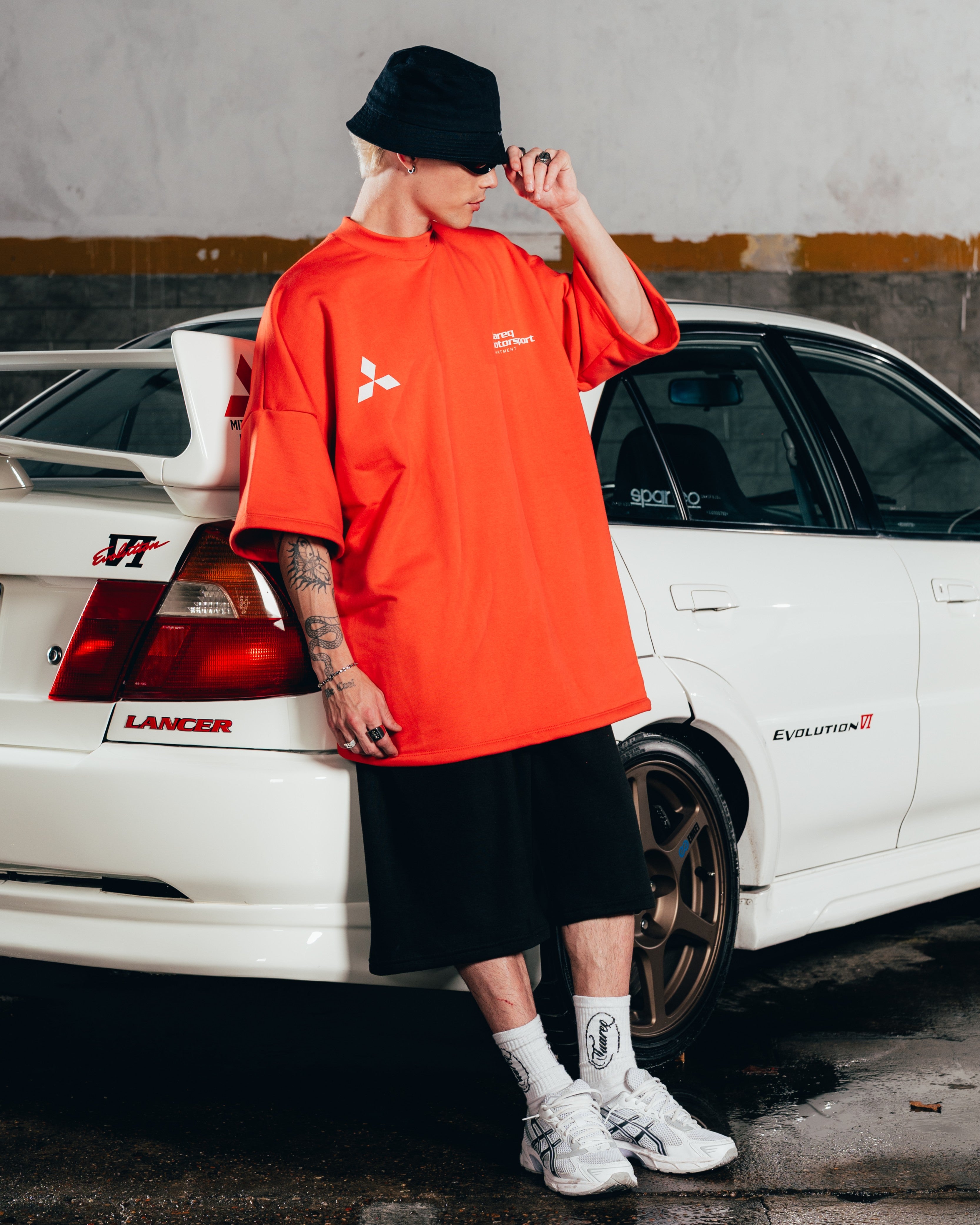 KIMONO RUSTICO [ MITSUBISHI ] LOGO RED
