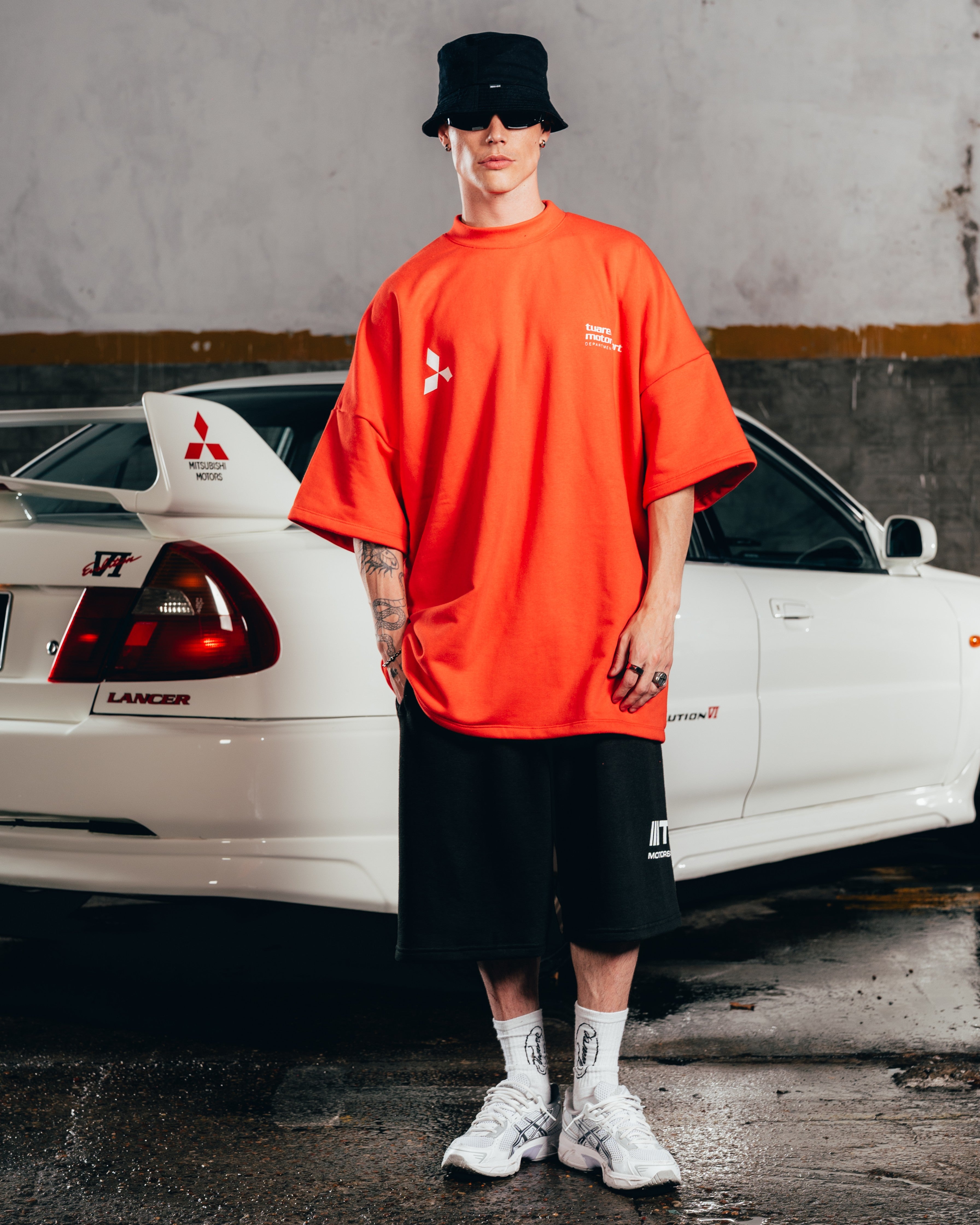 KIMONO RUSTICO [ MITSUBISHI ] LOGO RED