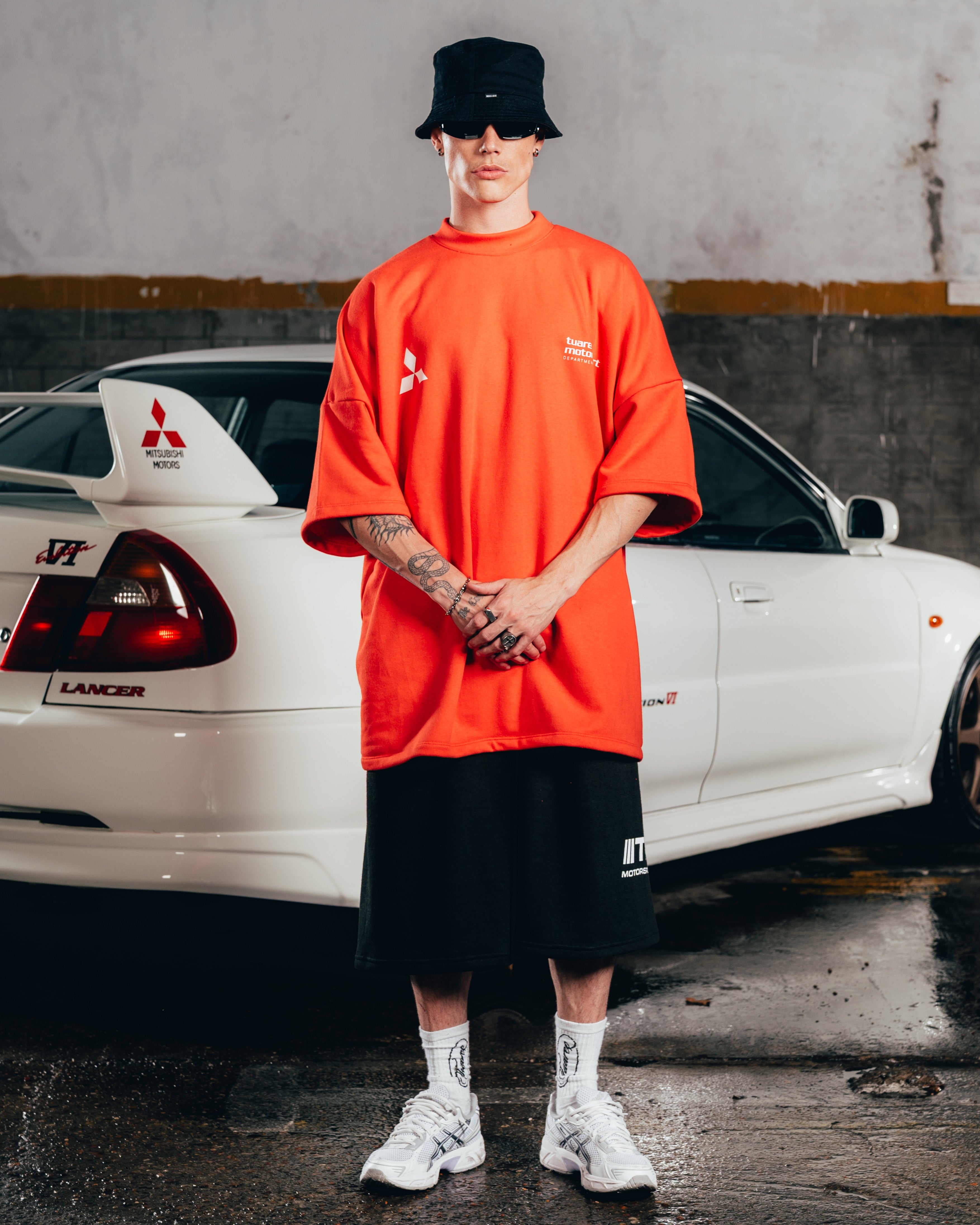 KIMONO RUSTICO [ MITSUBISHI ] LOGO RED