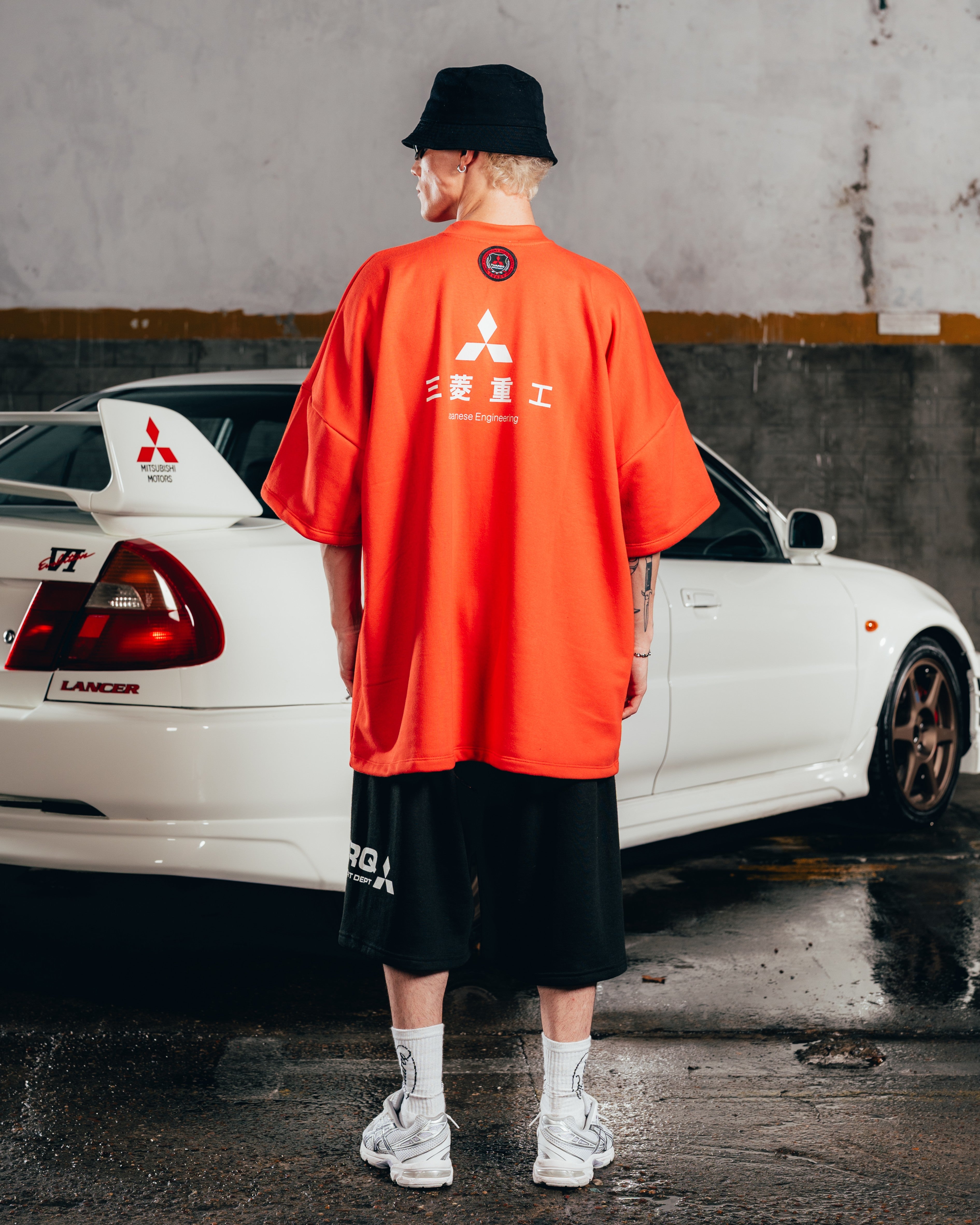 KIMONO RUSTICO [ MITSUBISHI ] LOGO RED