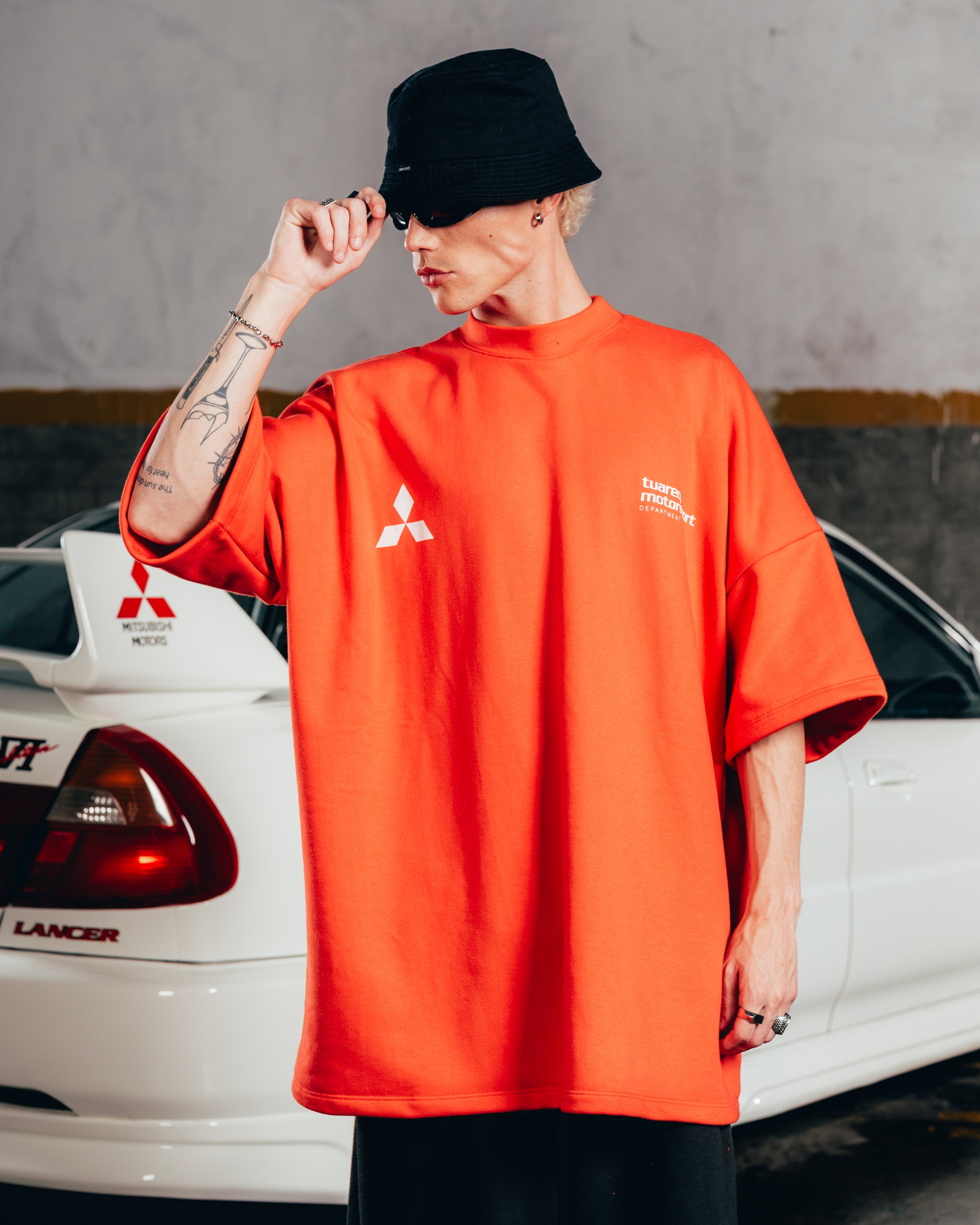 KIMONO RUSTICO [ MITSUBISHI ] LOGO RED
