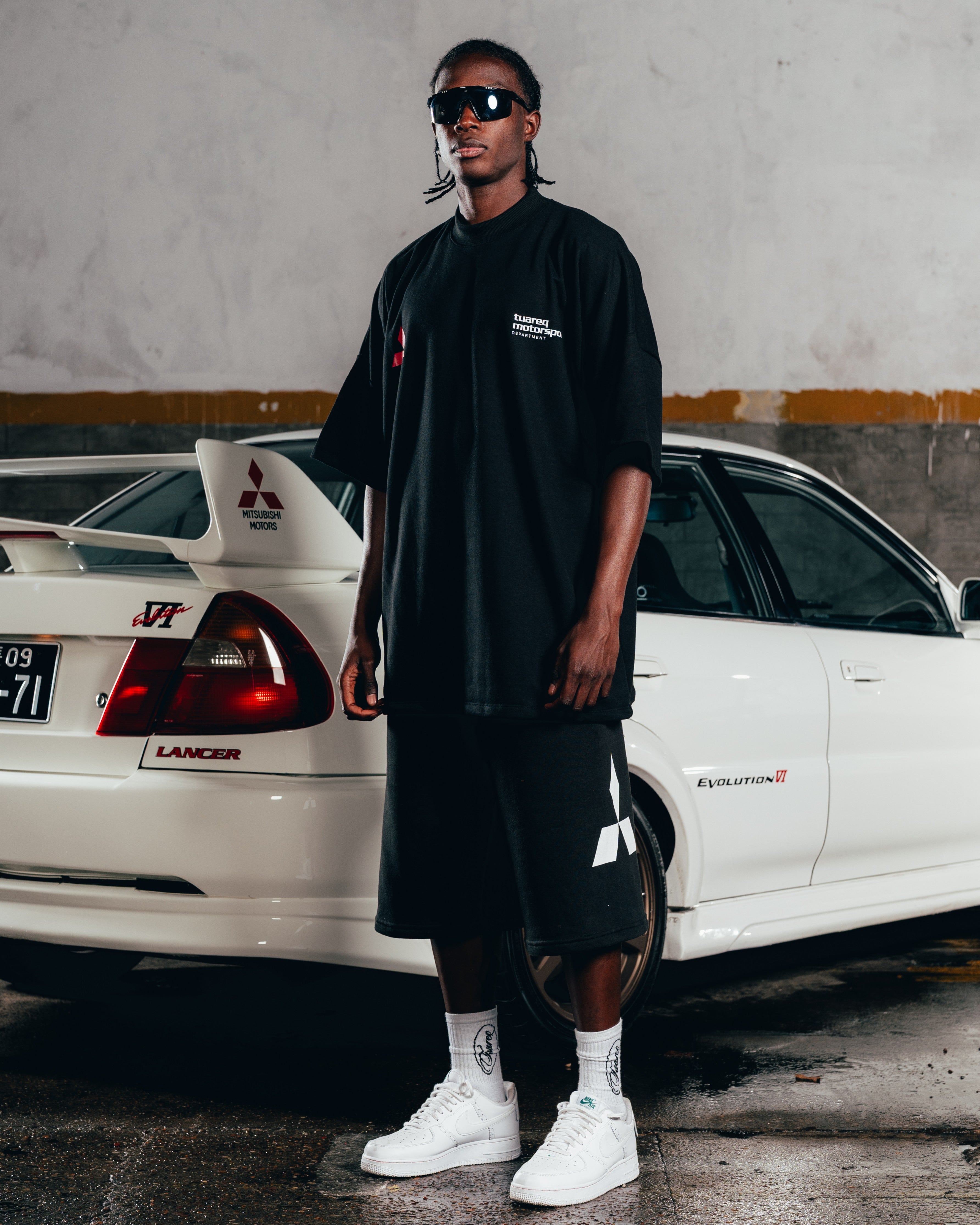 KIMONO RUSTICO [ MITSUBISHI ] LOGO BLACK