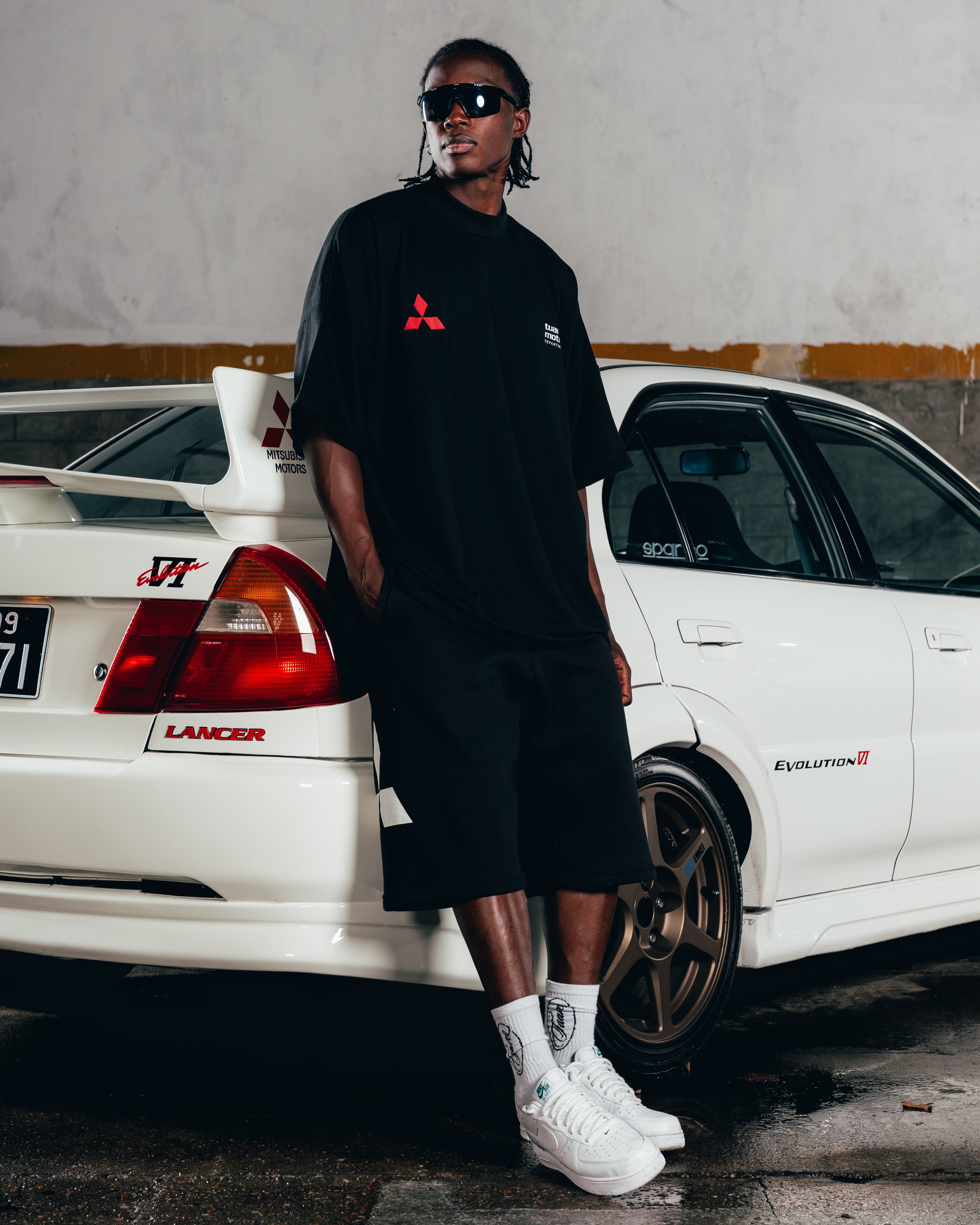 KIMONO RUSTICO [ MITSUBISHI ] LOGO BLACK