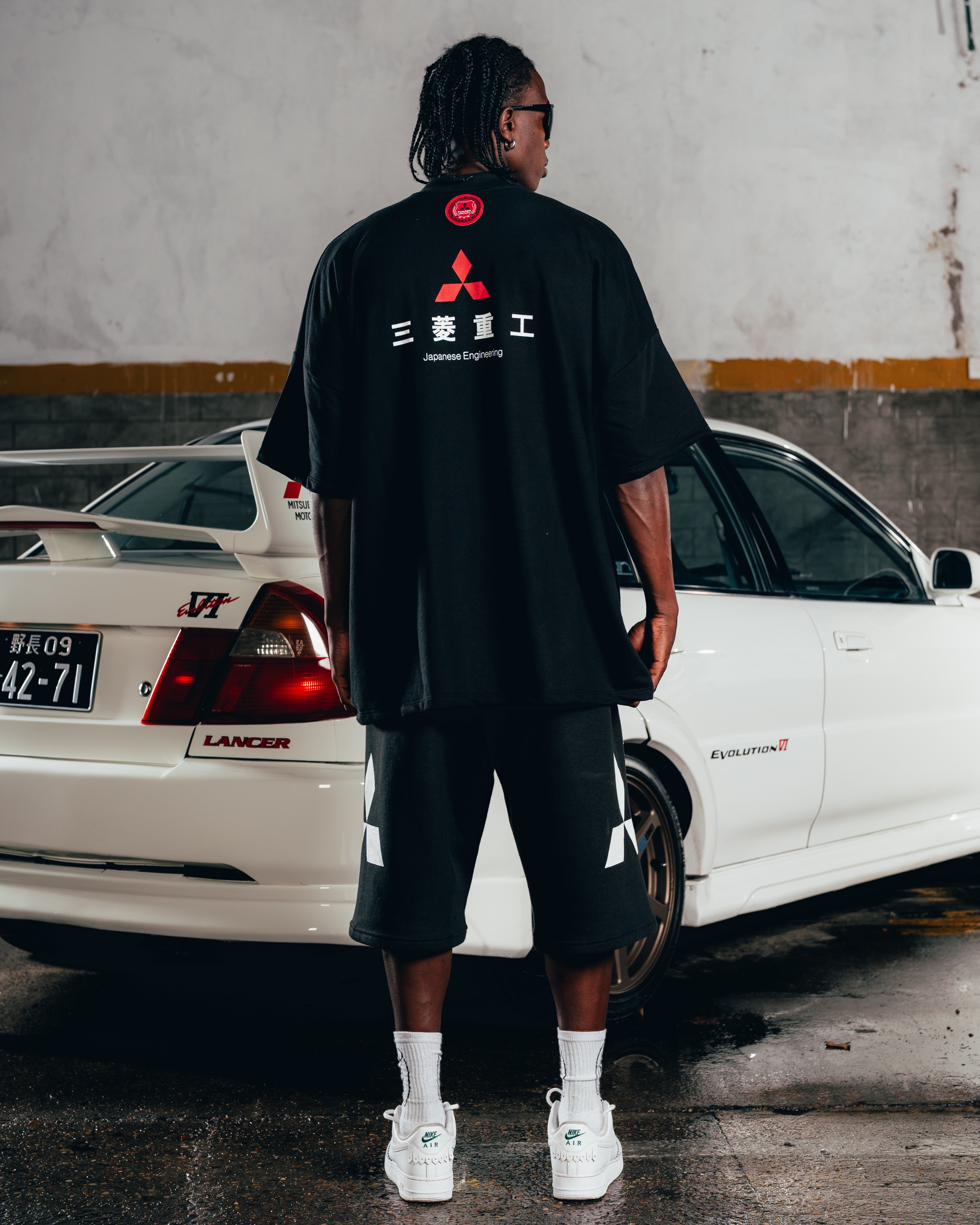 KIMONO RUSTICO [ MITSUBISHI ] LOGO BLACK