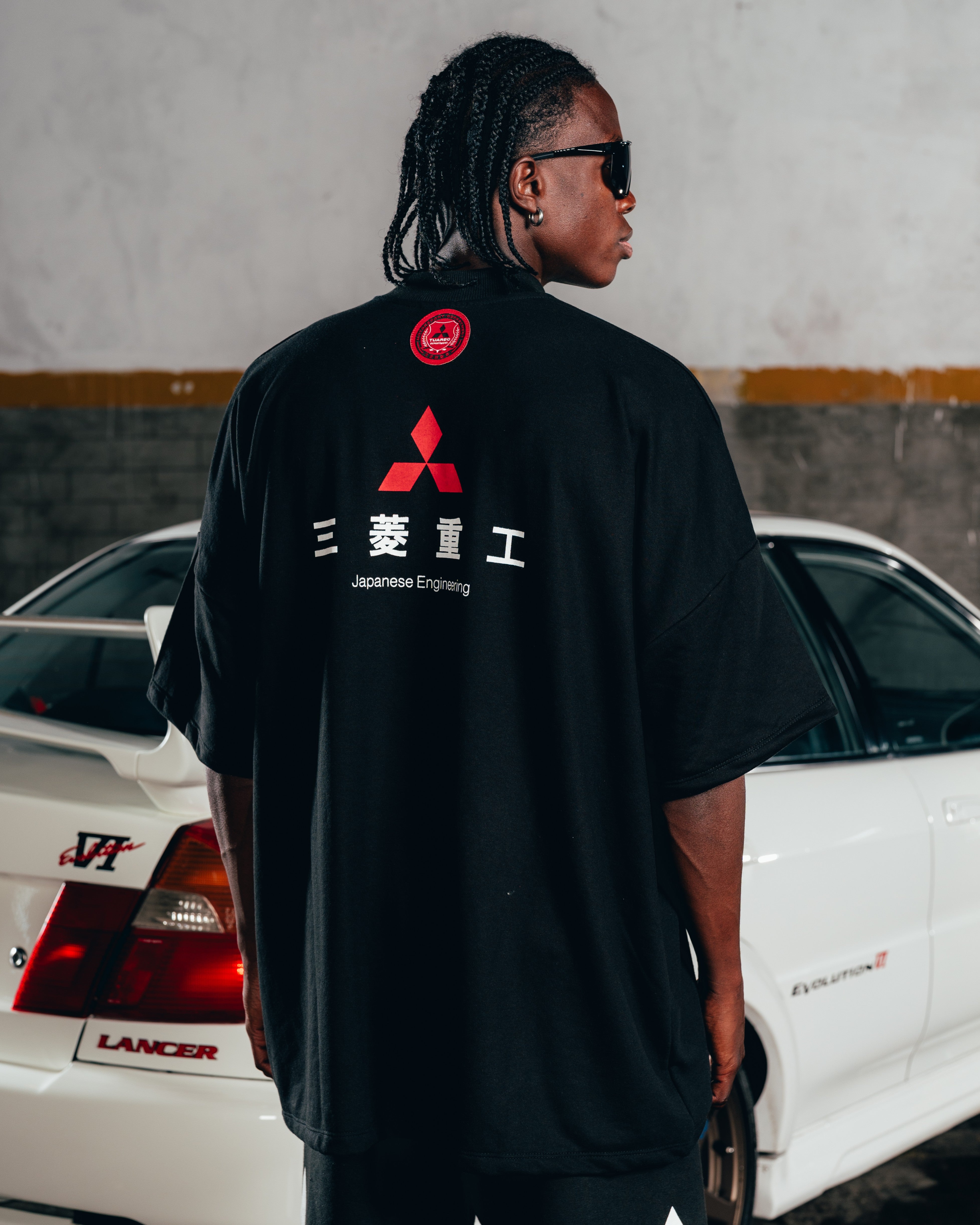 KIMONO RUSTICO [ MITSUBISHI ] LOGO BLACK