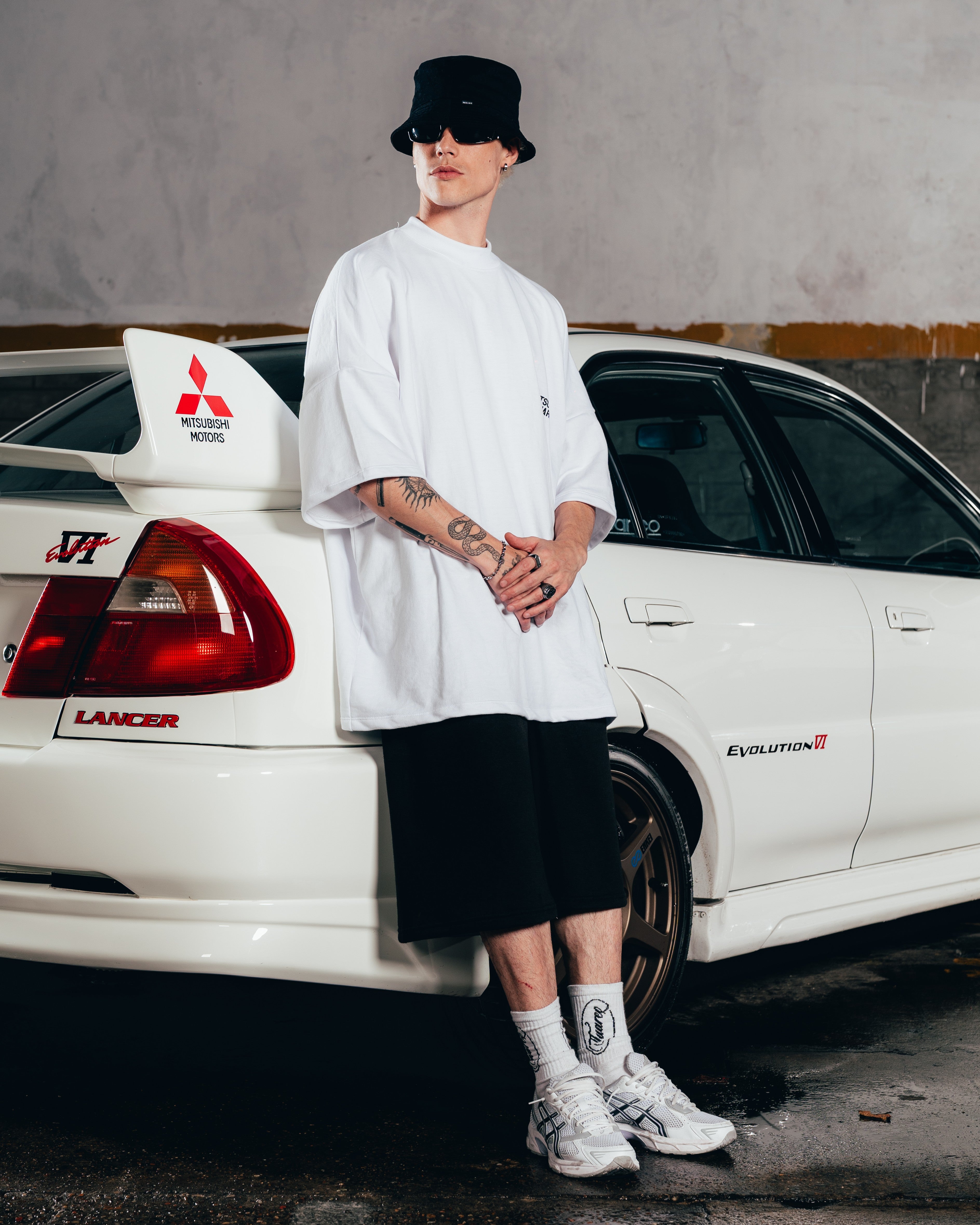 KIMONO RUSTICO [ MITSUBISHI ] LANCER WHITE