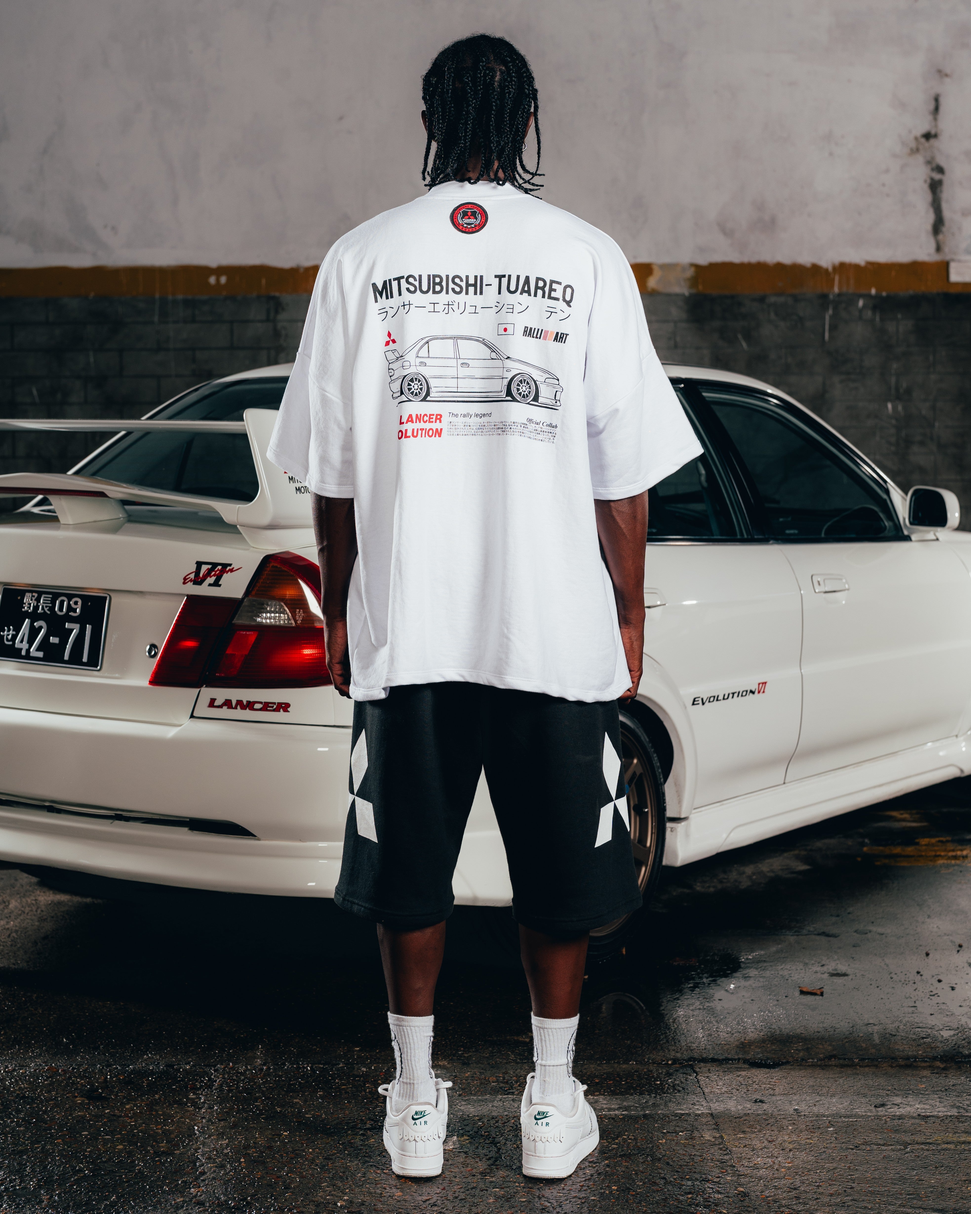 KIMONO RUSTICO [ MITSUBISHI ] LANCER WHITE
