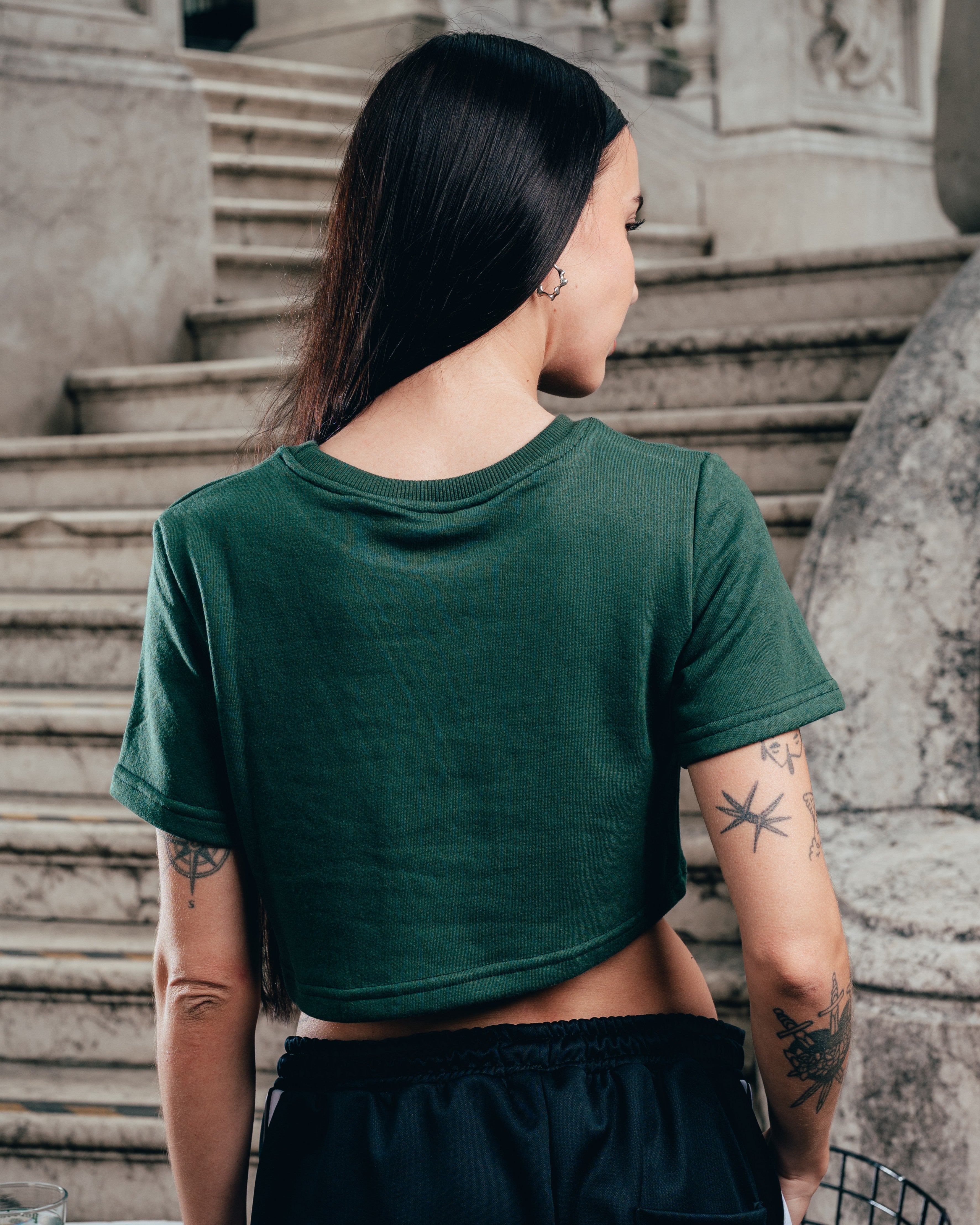 BABY TEE  [ PERRIER ] SIGNATURE GREEN