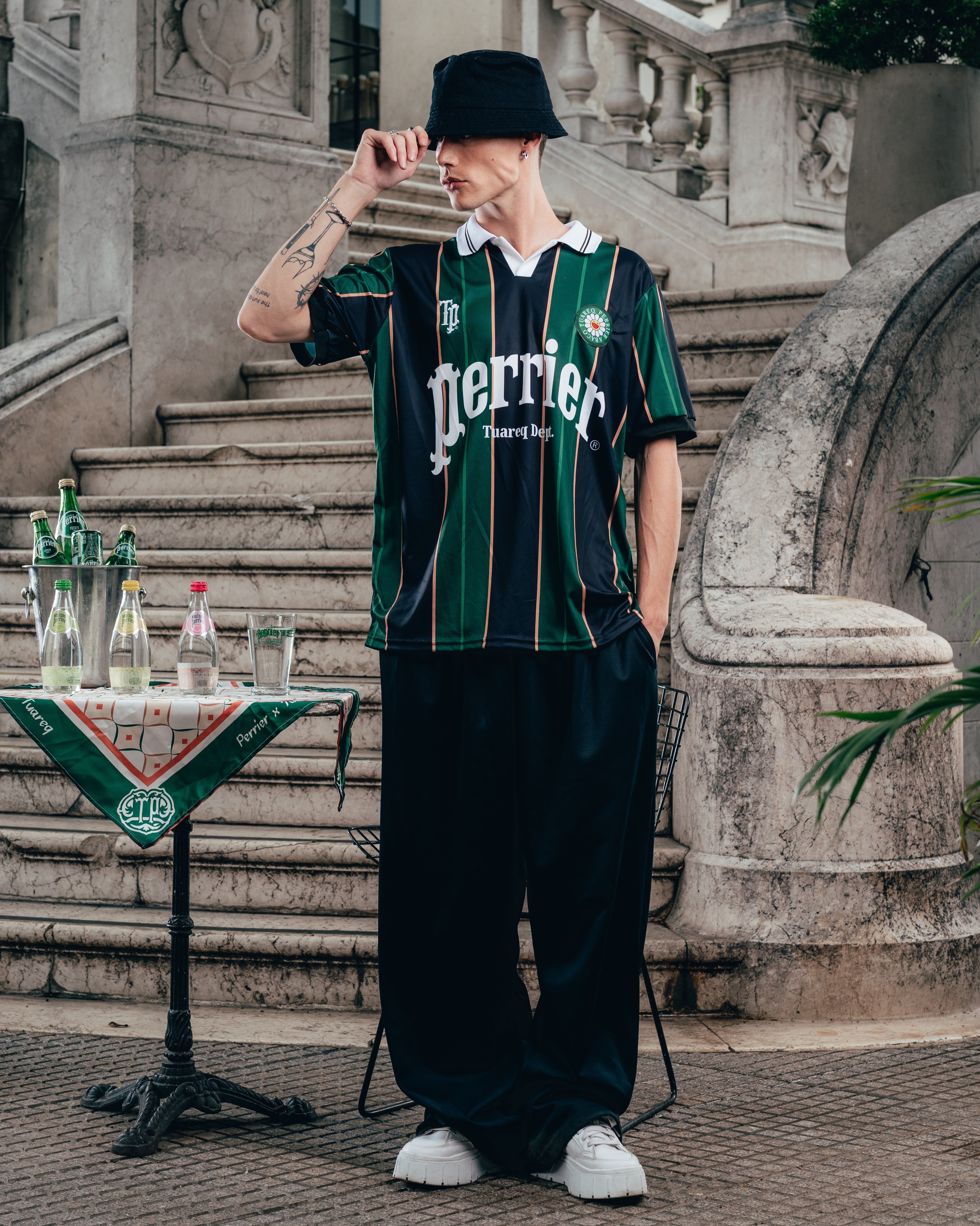 CAMISETA FUTBOL [ PERRIER ] VISITANTE