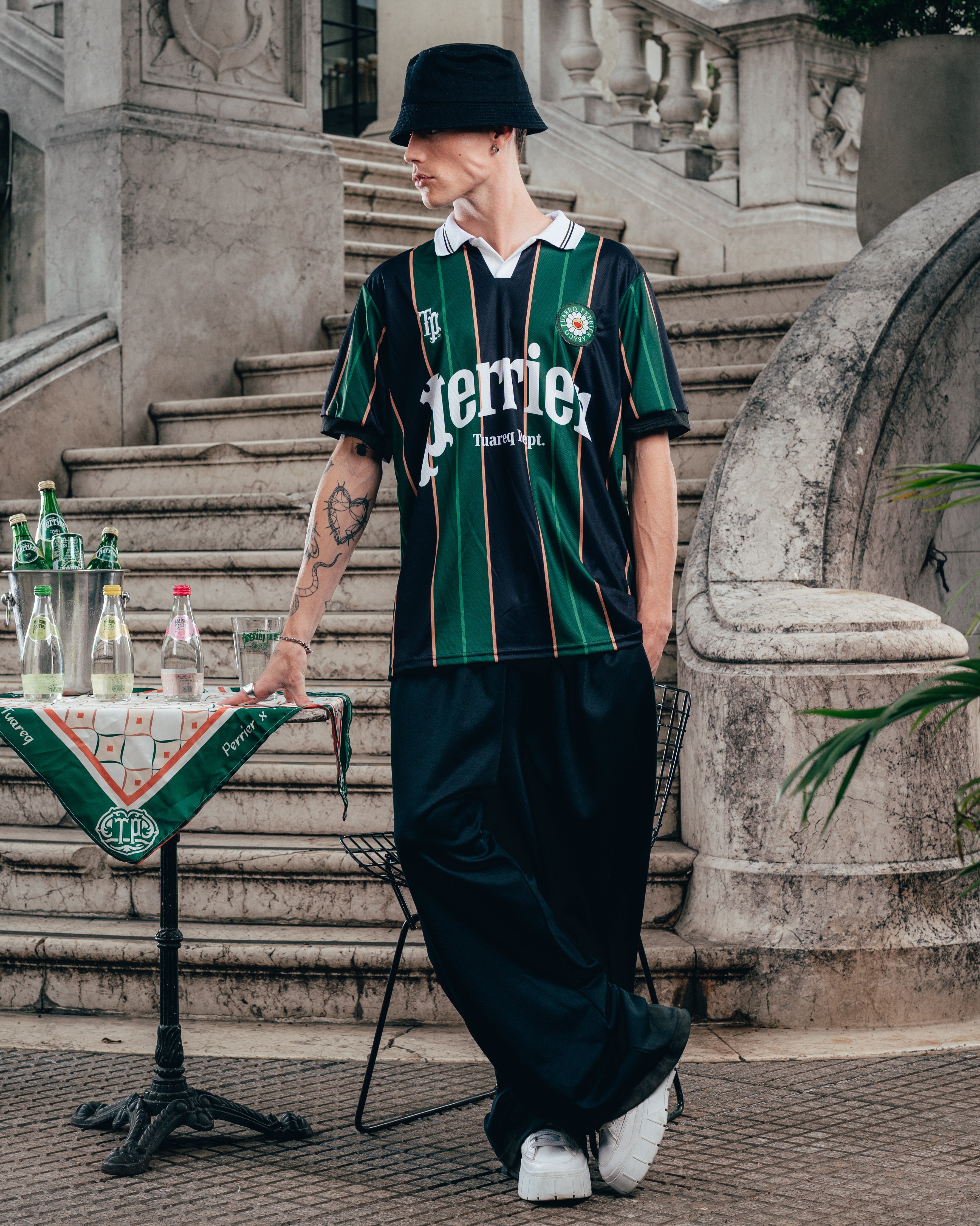 CAMISETA FUTBOL [ PERRIER ] VISITANTE