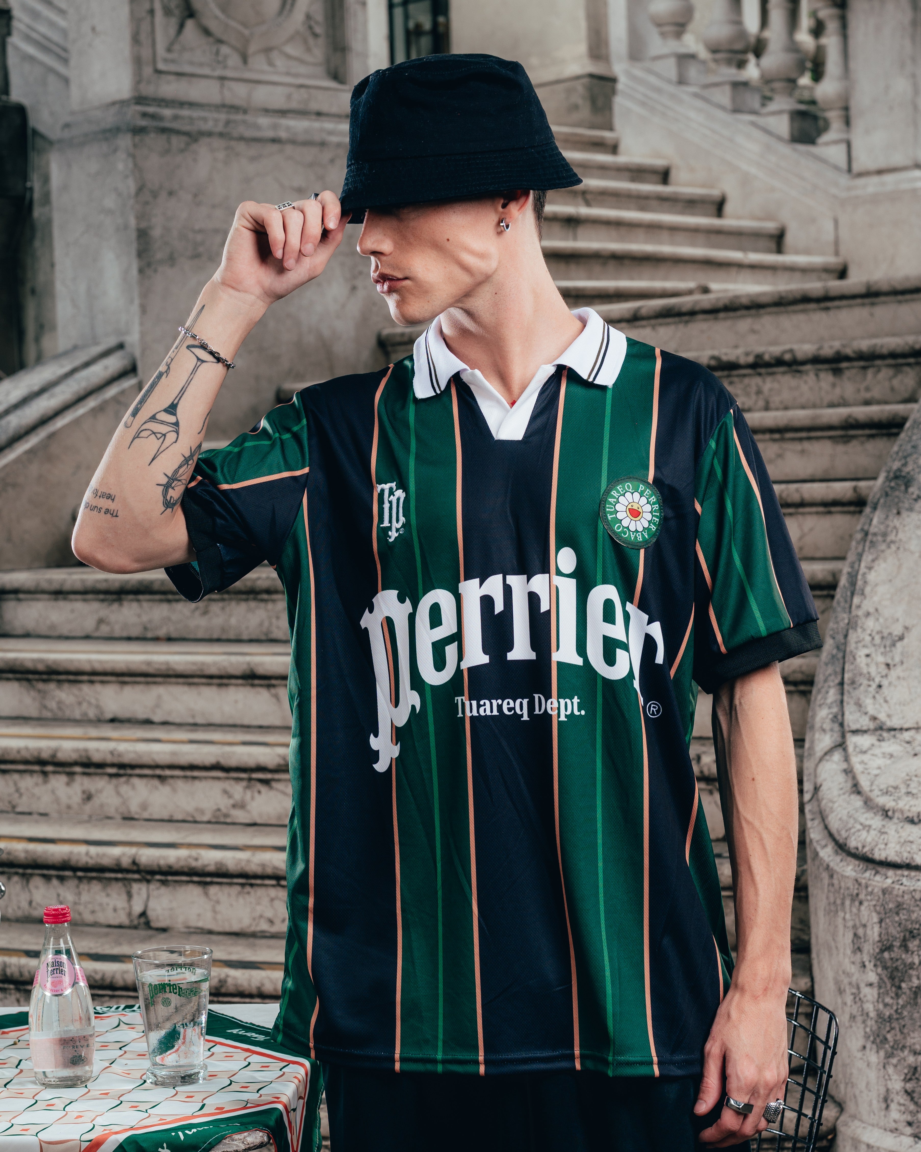 CAMISETA FUTBOL [ PERRIER ] VISITANTE