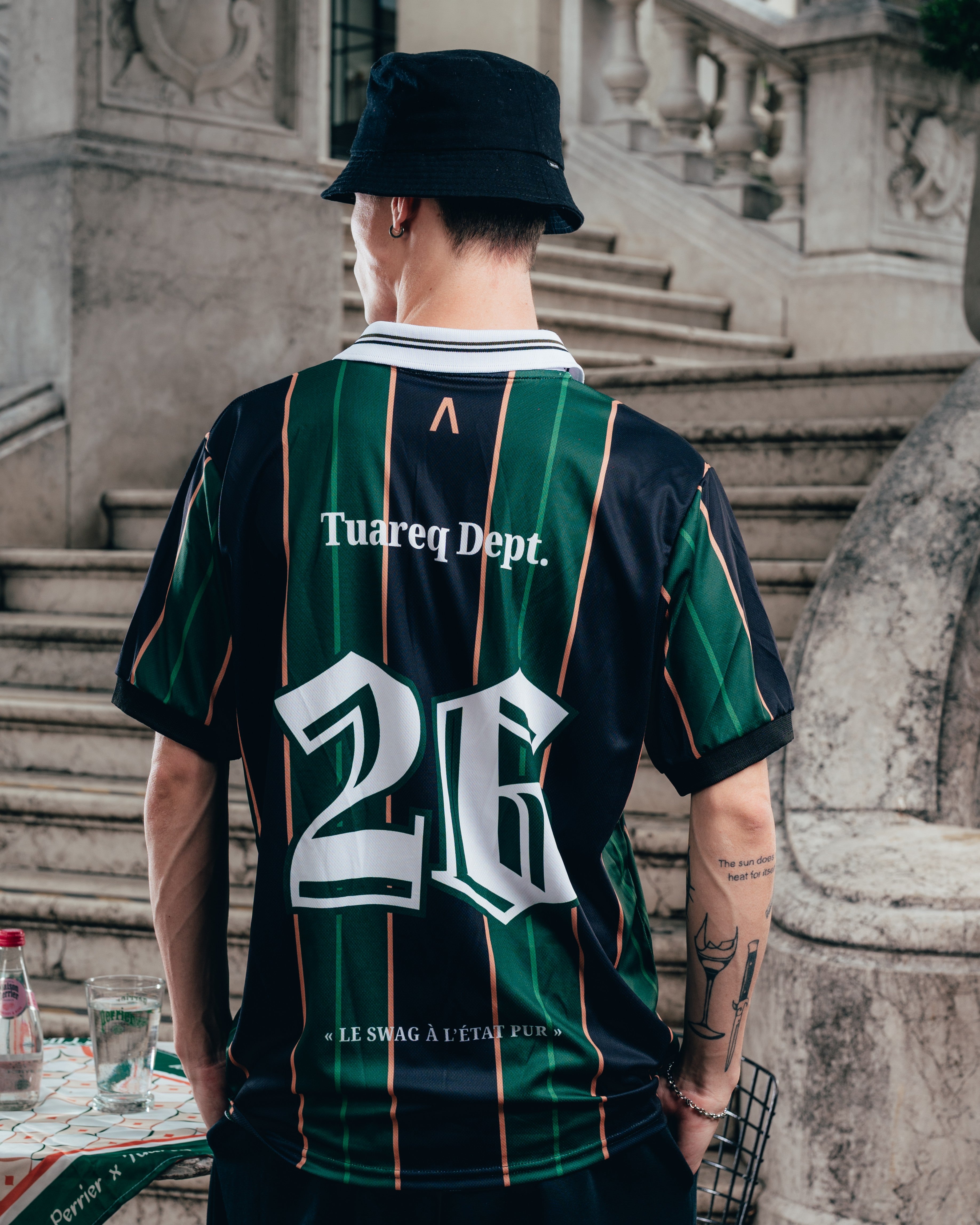 CAMISETA FUTBOL [ PERRIER ] VISITANTE