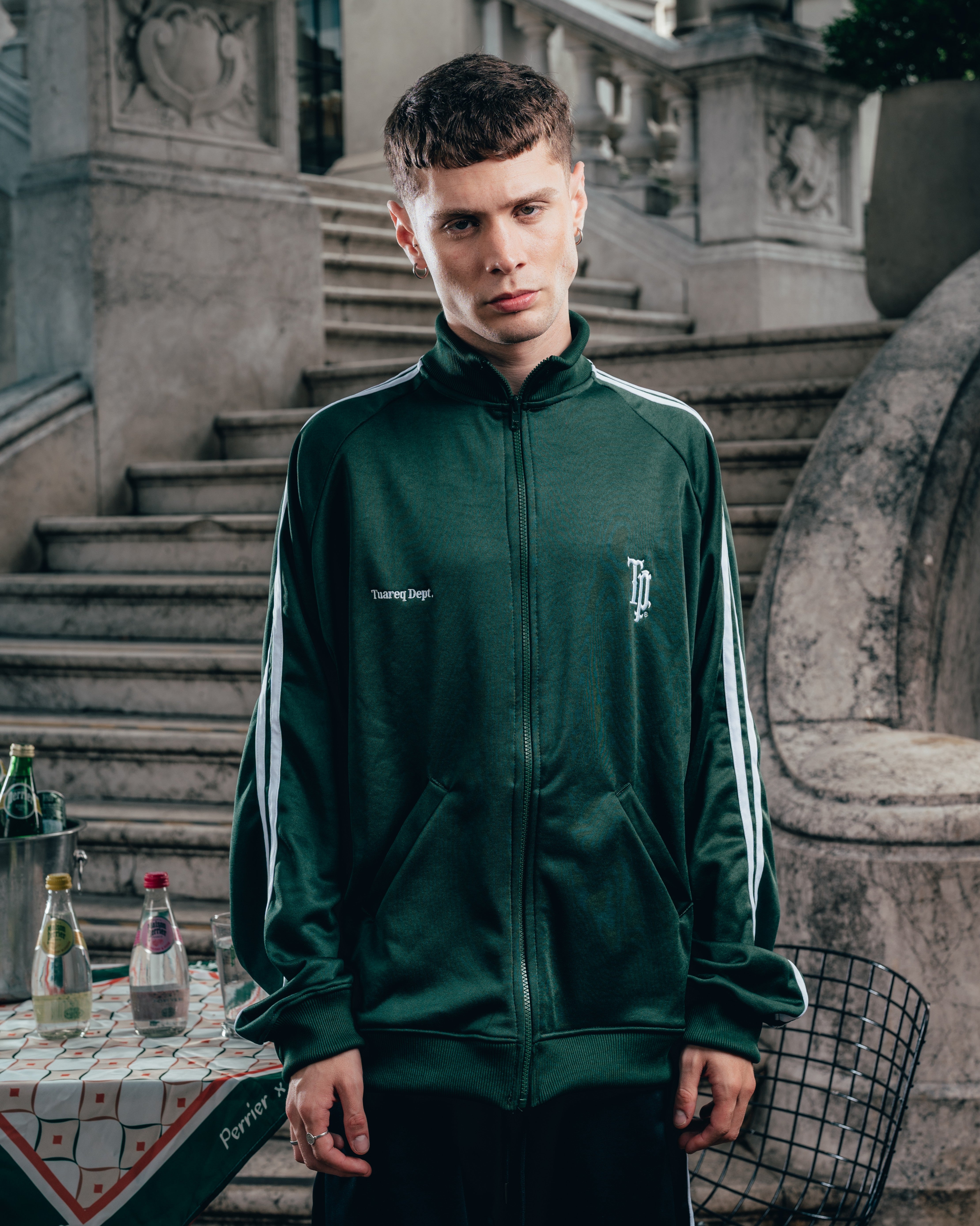 CAMPERA DEPORTIVA [ PERRIER ] GALON GREEN