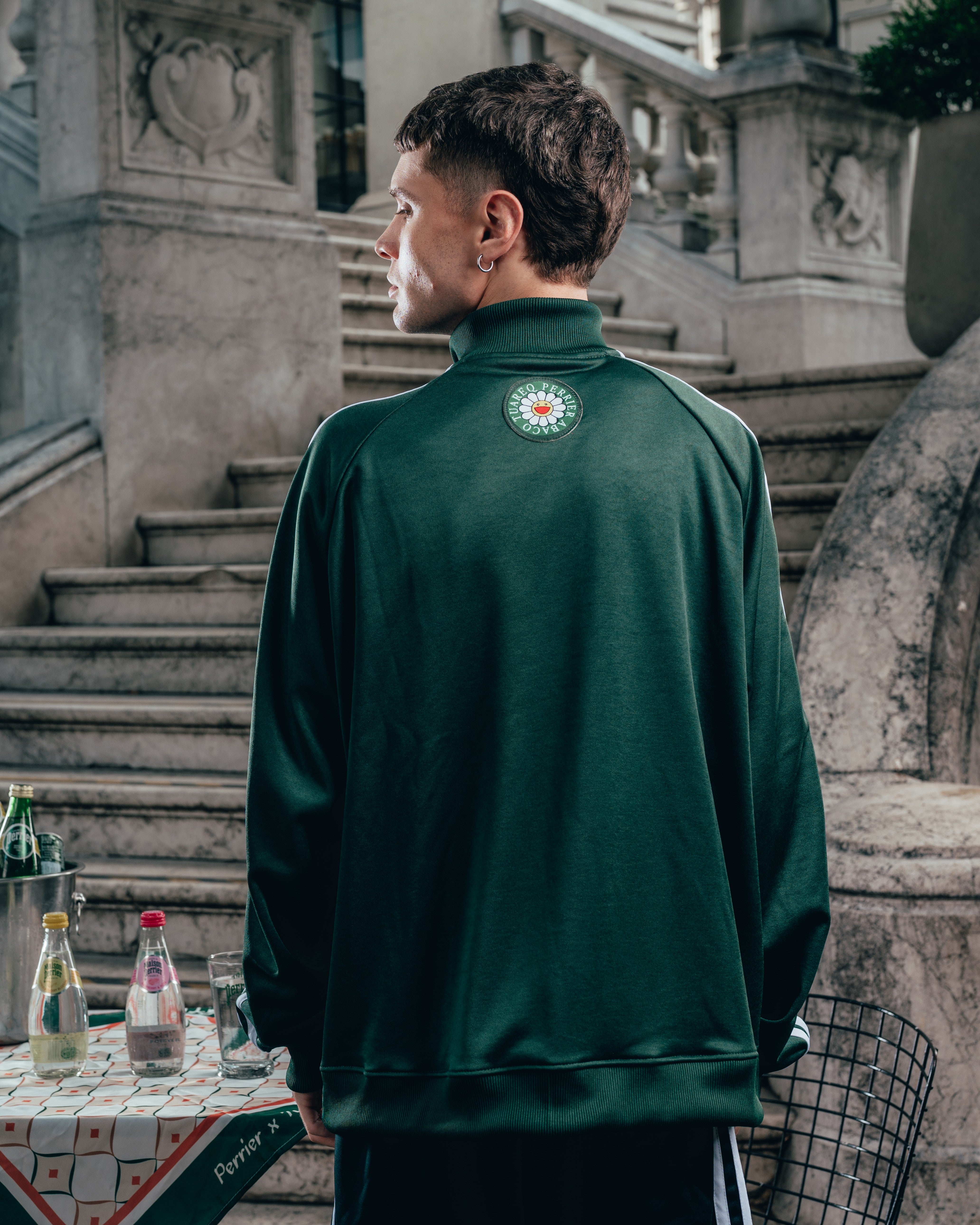 CAMPERA DEPORTIVA [ PERRIER ] GALON GREEN